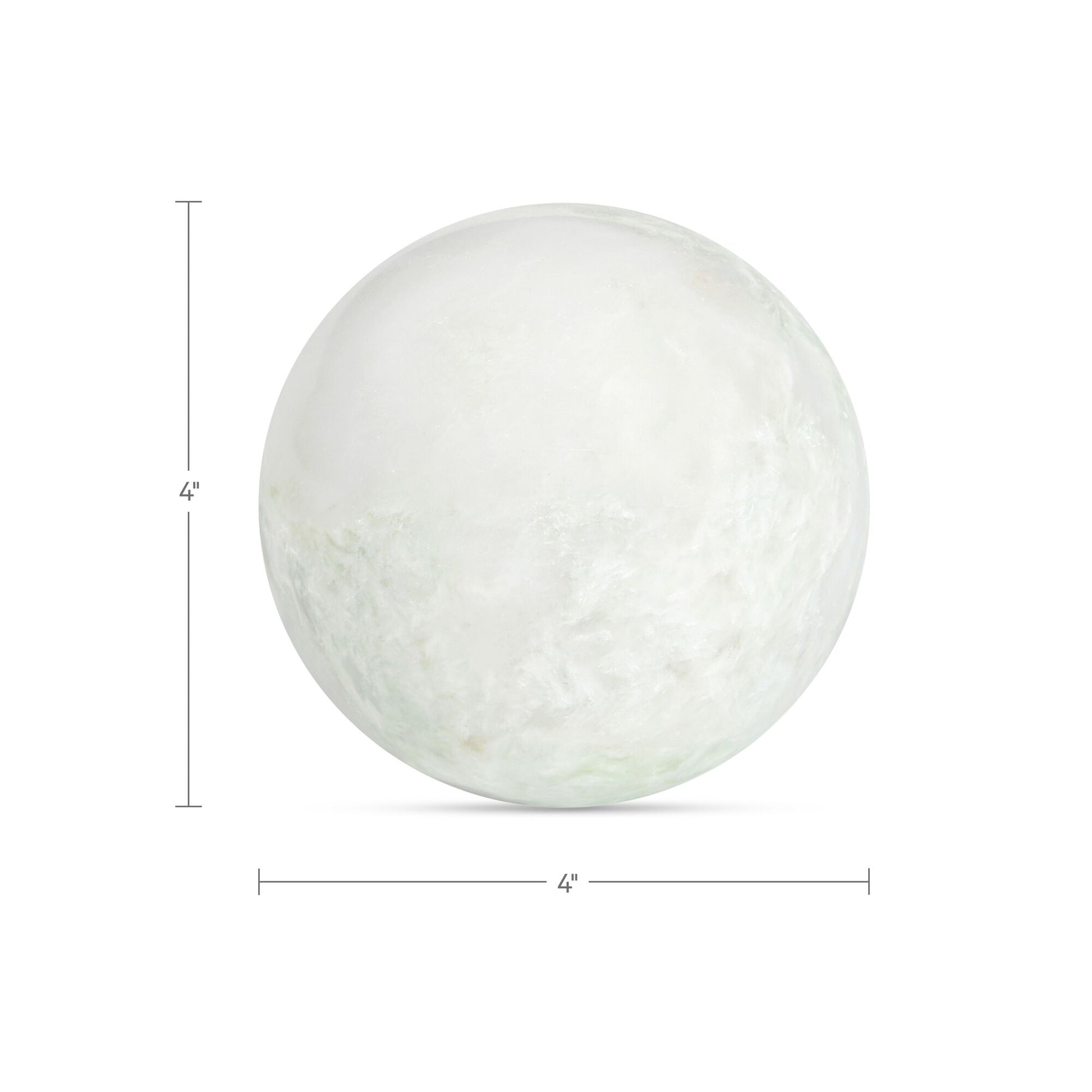 Odessa Sphere Tabletop Accent Green Onyx Marble by Moe's Home Collection - view 3