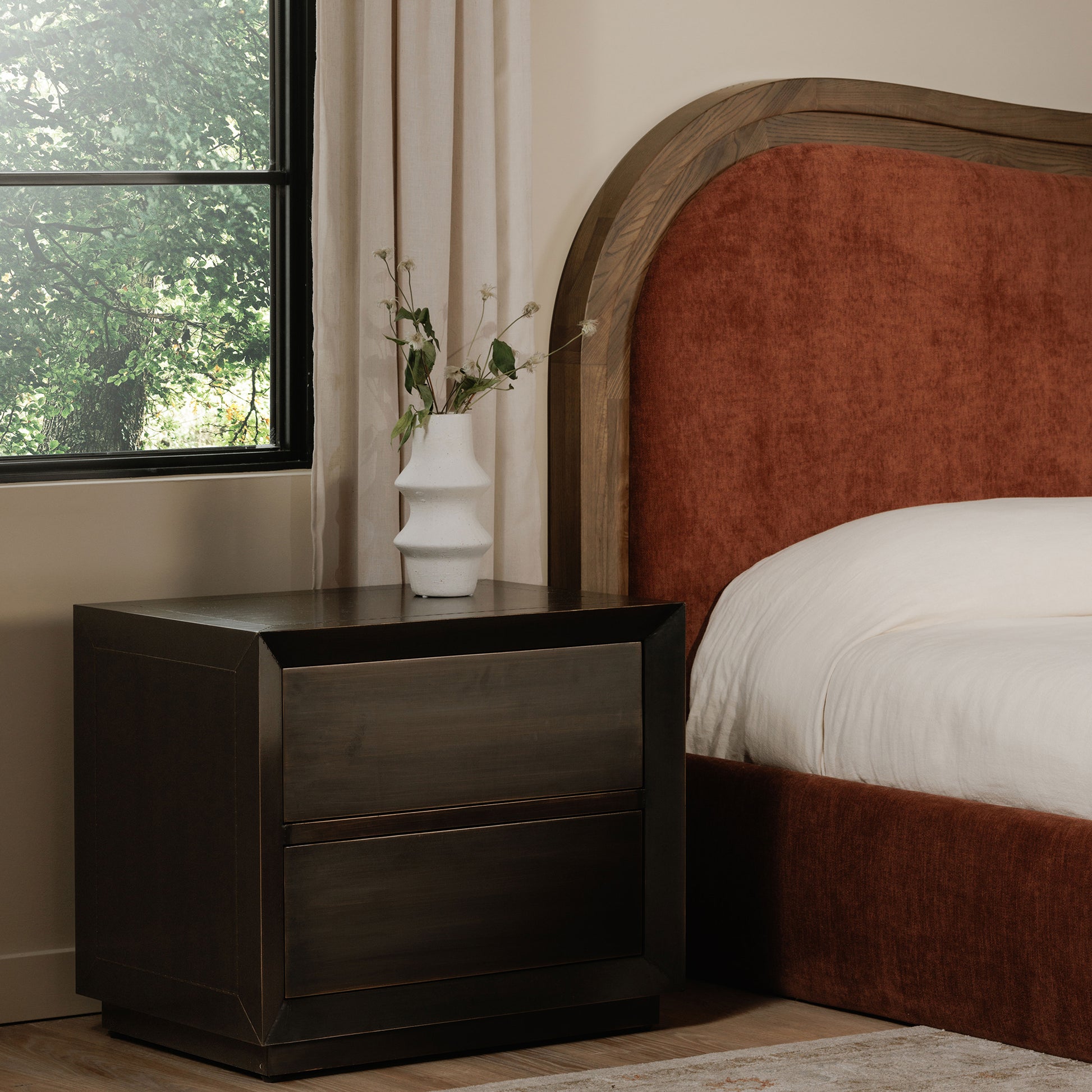 Dawson Nightstand Deep Bronze by Moe's Home Collection - view 2