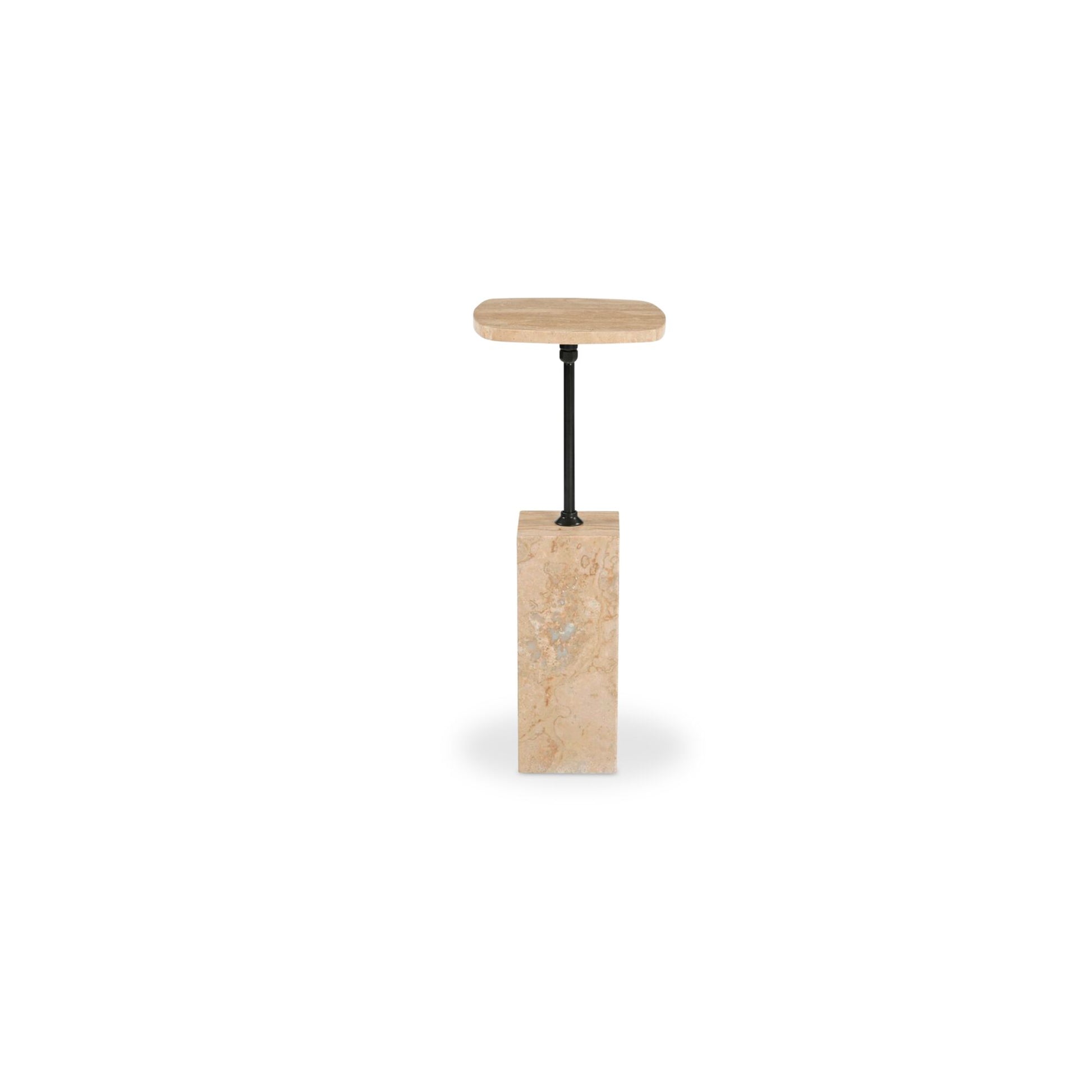 Caro Side Table Travertine by Moe's Home Collection