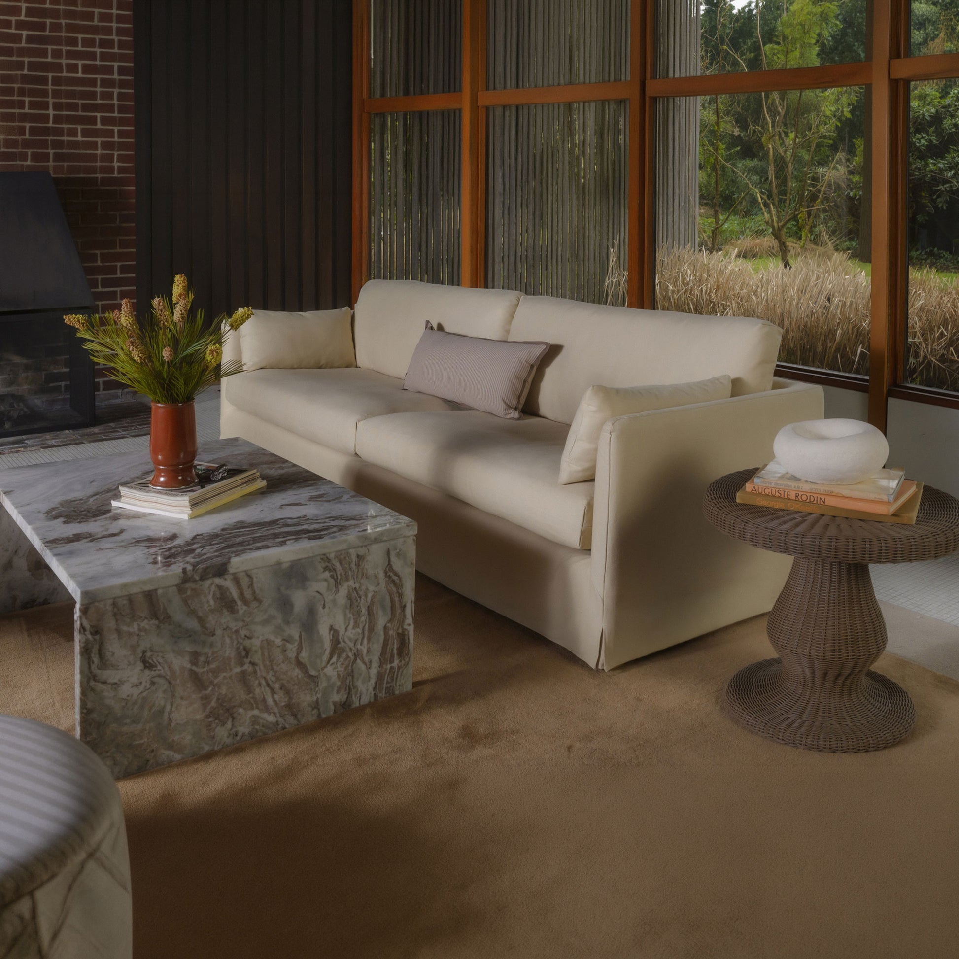 Rosa Coffee Table Torrento Marble by Moe's Home Collection - view 4