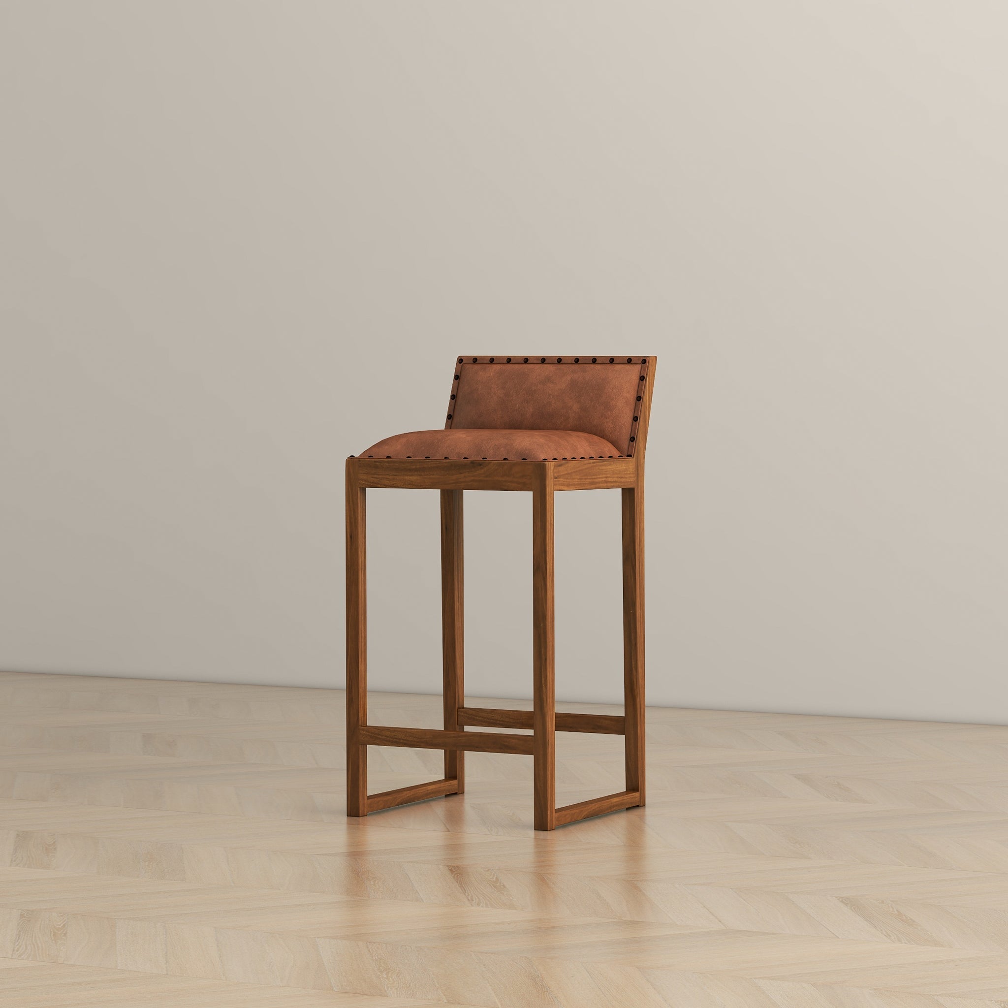 Gavin 25'' Mid-Century Counter Stool