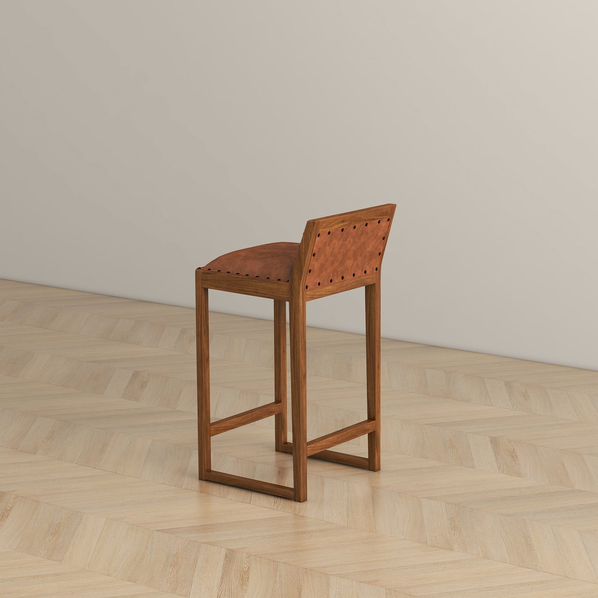 Gavin 25'' Mid-Century Counter Stool