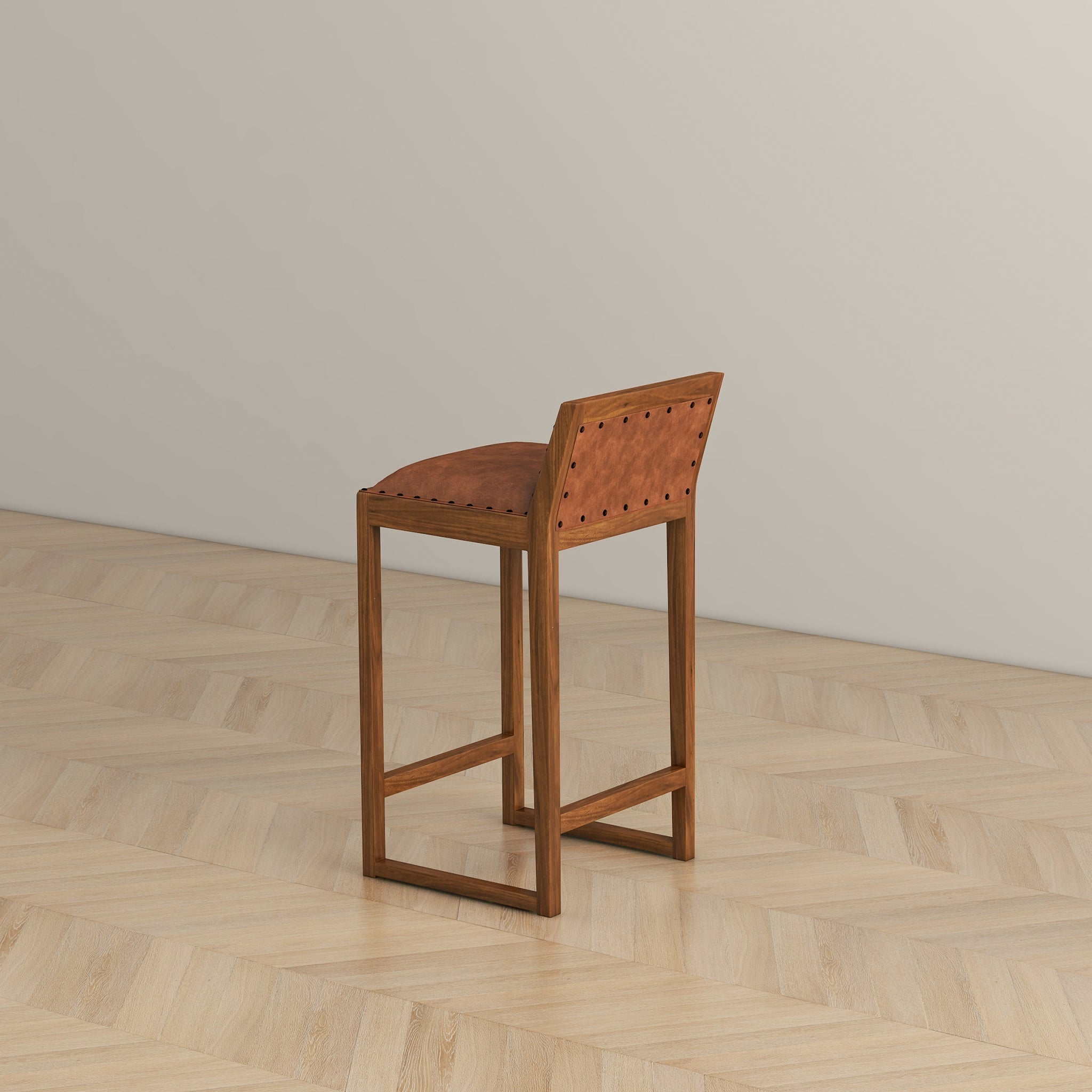 Gavin 25'' Mid-Century Counter Stool