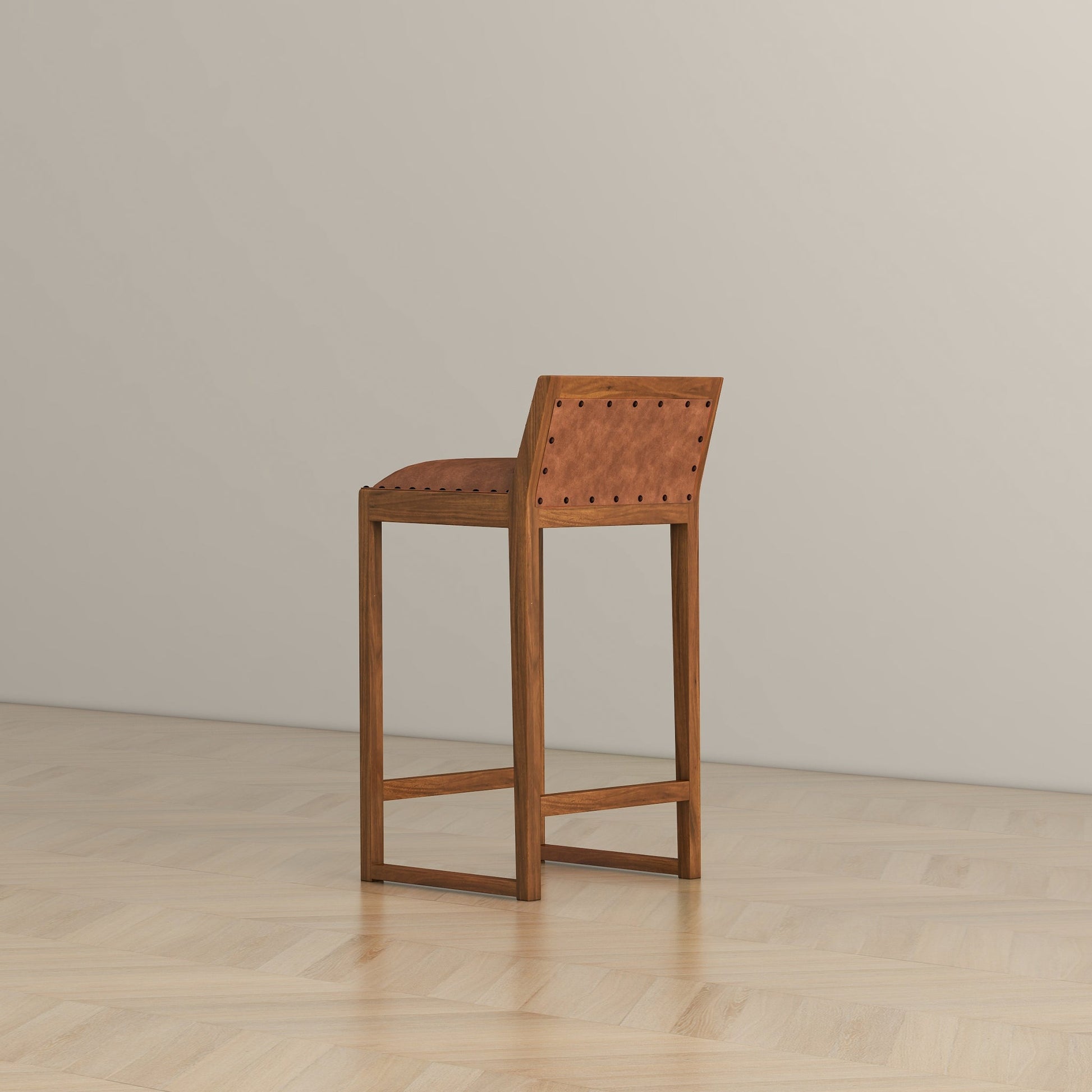 Gavin 25'' Mid-Century Counter Stool