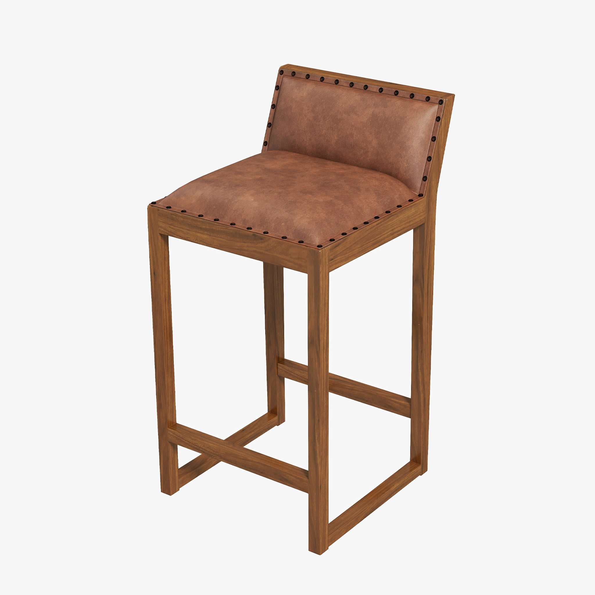 Gavin 25'' Mid-Century Counter Stool