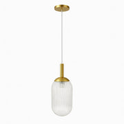 Gemma Pendant Lamp - Gold and Clear