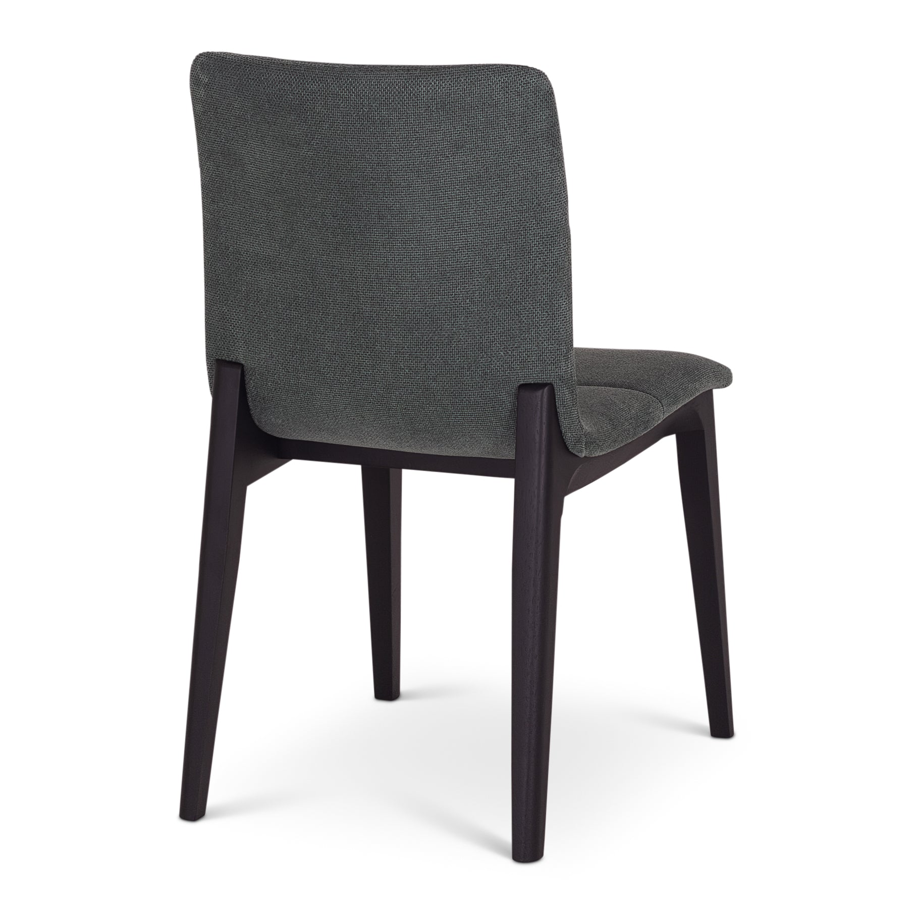 Modern Brazilian - Godan Side Chair - Jackpot Teal Seat - Ebano Frame by Urbia