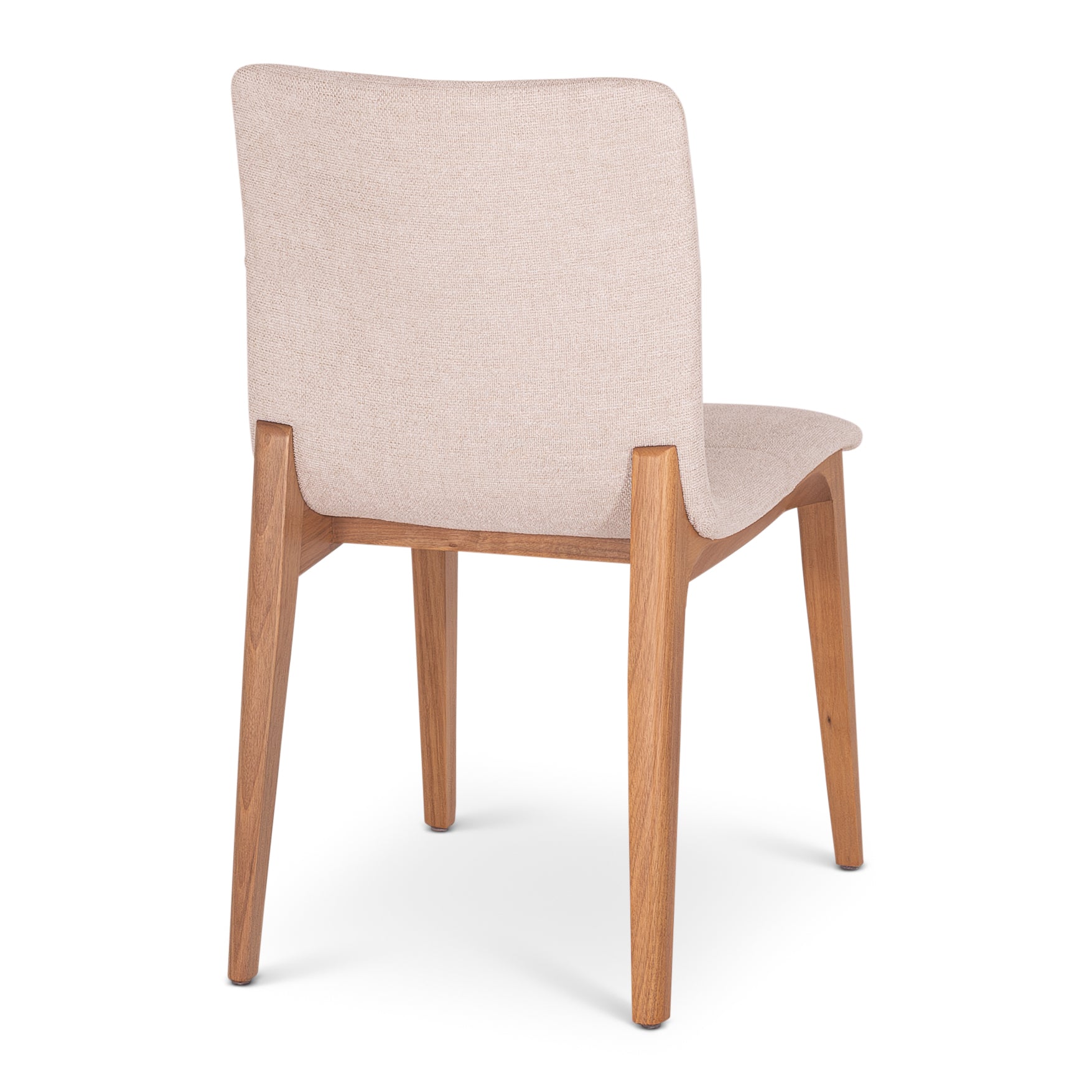 Modern Brazilian - Godan Side Chair - Harvest Natural Seat - Domasco Frame by Urbia