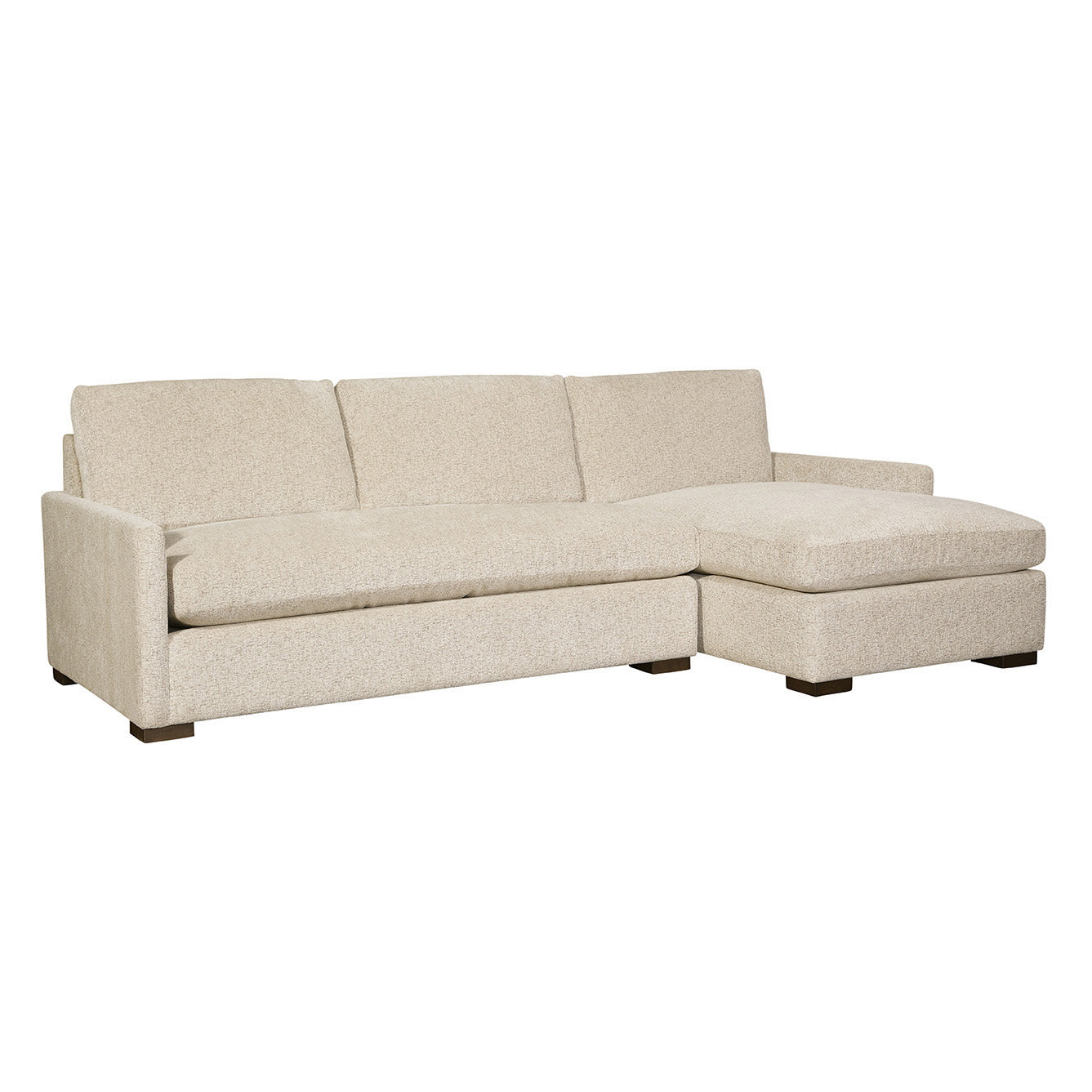 Grady Sectional RAF Chaise/LAF Loveseat in Plushtone Linen