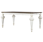 Great Spindle antique white dining room tables