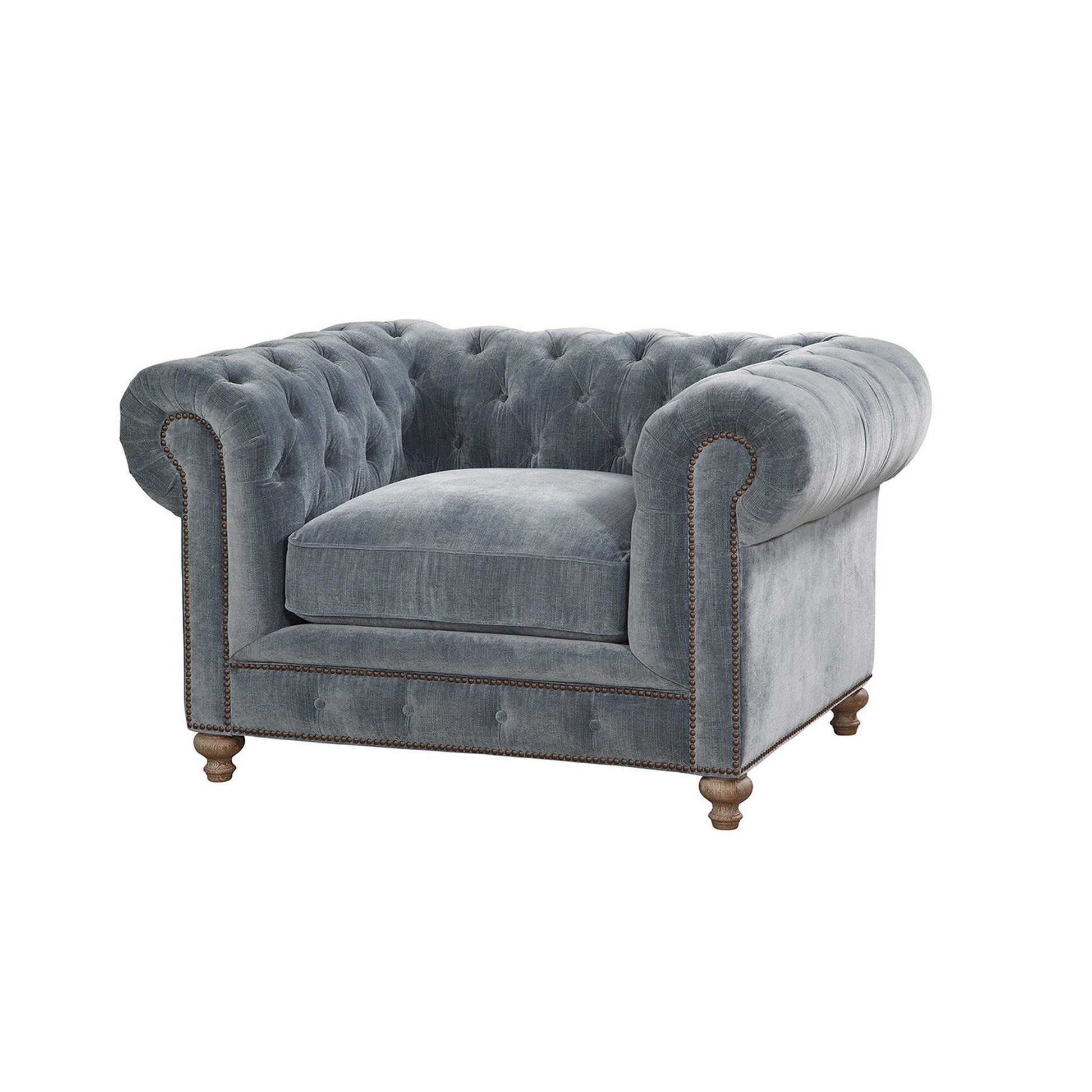 Greenwich Chair in Andrew Raw Denim