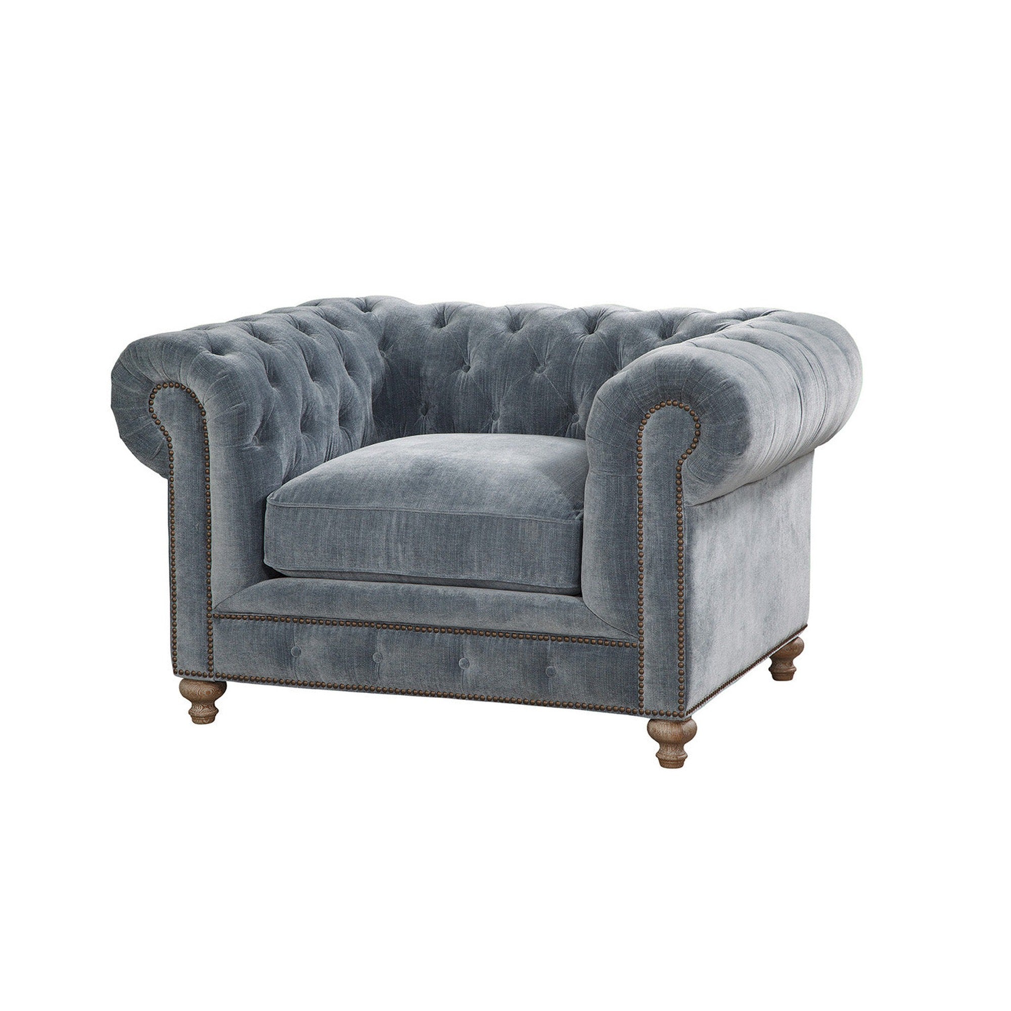 Greenwich Chair in Andrew Raw Denim