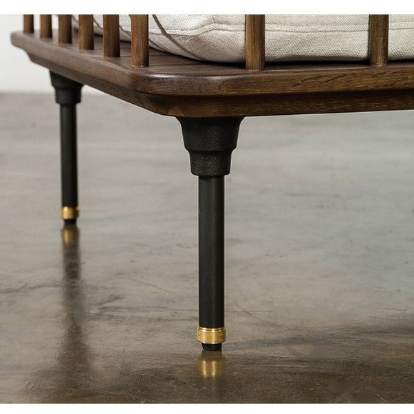Kalmar Smoked Oak Frame Accent Chair