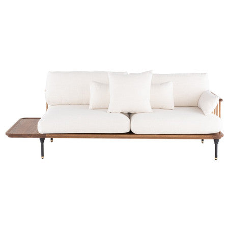 Kalmar Oak Frame Sofa 87"