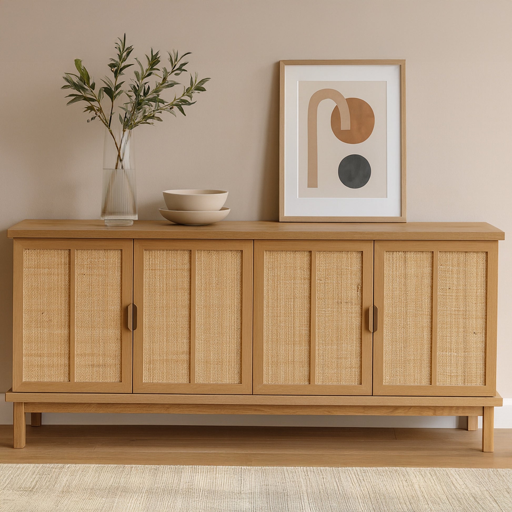 Seymour Sideboard Natural by Moe's Home Collection - view 2