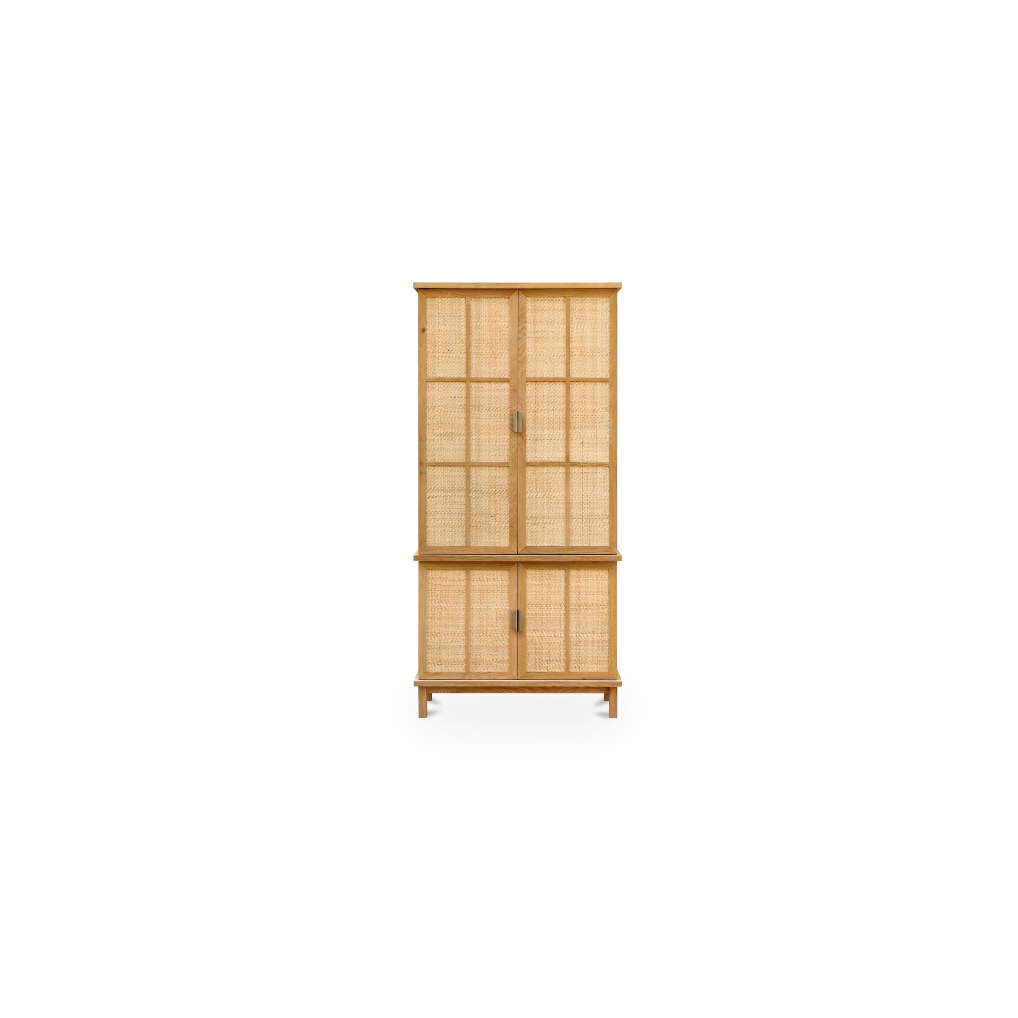 Seymour Tall Cabinet Natural by Moe's Home Collection