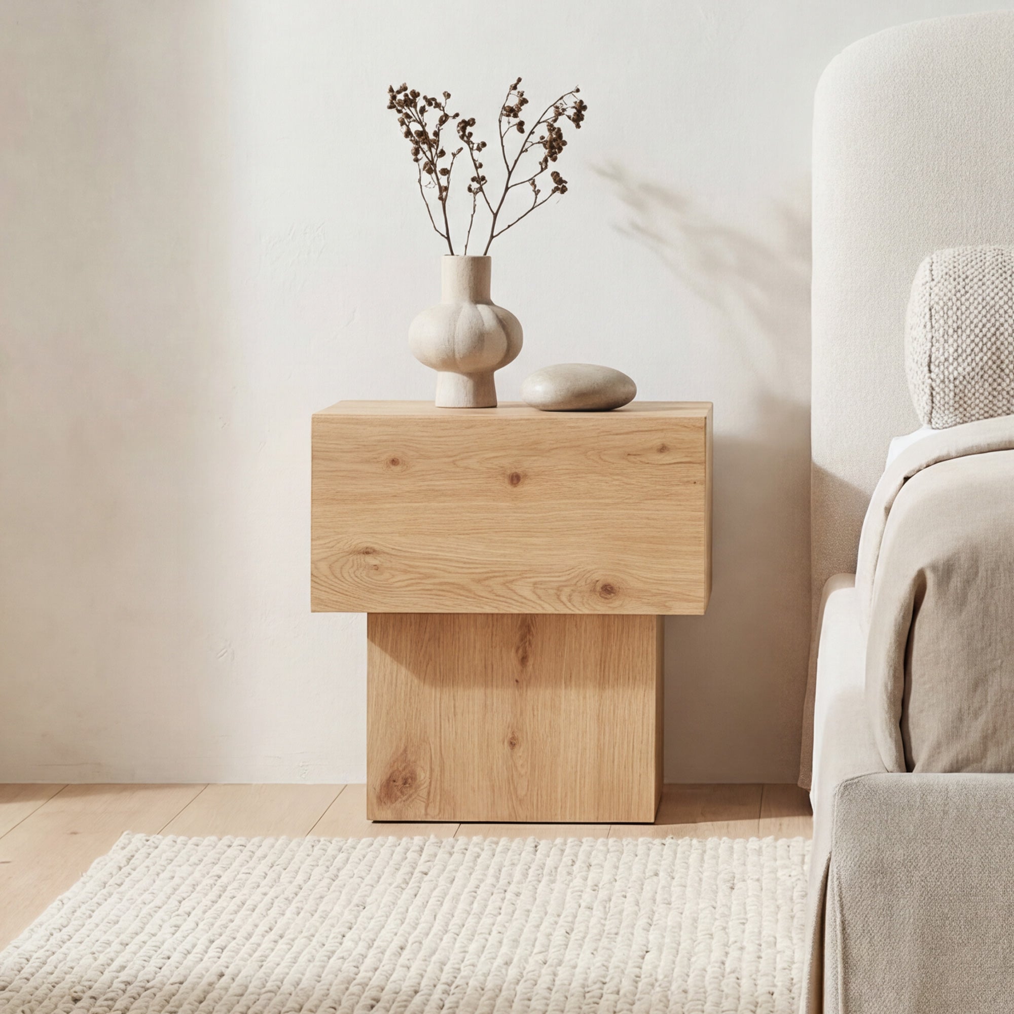 Shawn Nightstand Natural by Moe's Home Collection - view 2