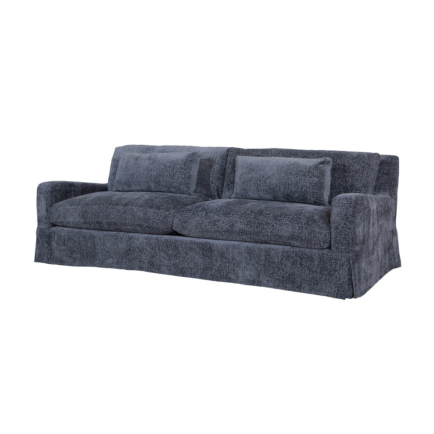 Hampton 96″ Slipcovered Sofa in Hannah Denim