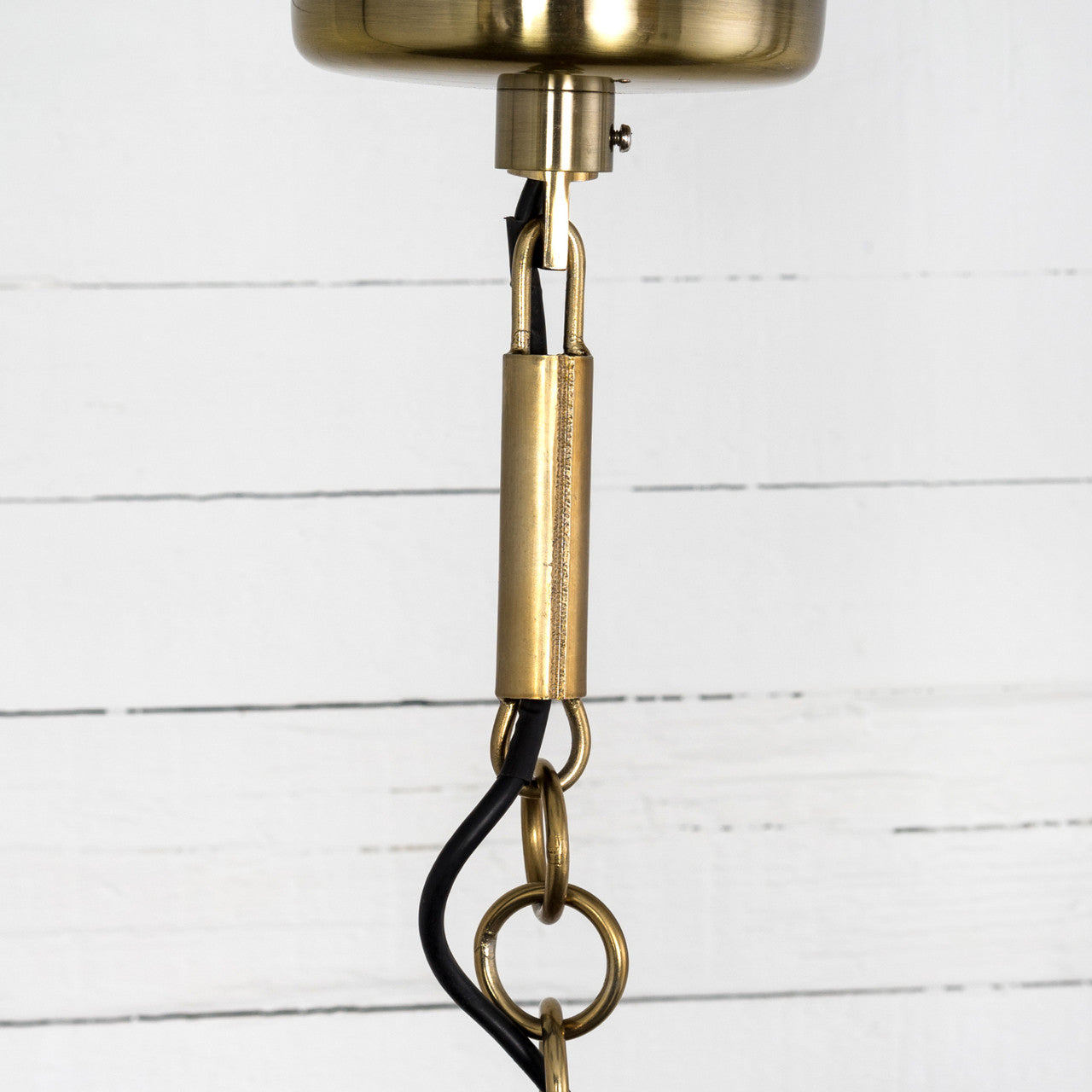 Cooper Industrial Antique Brass Chandelier