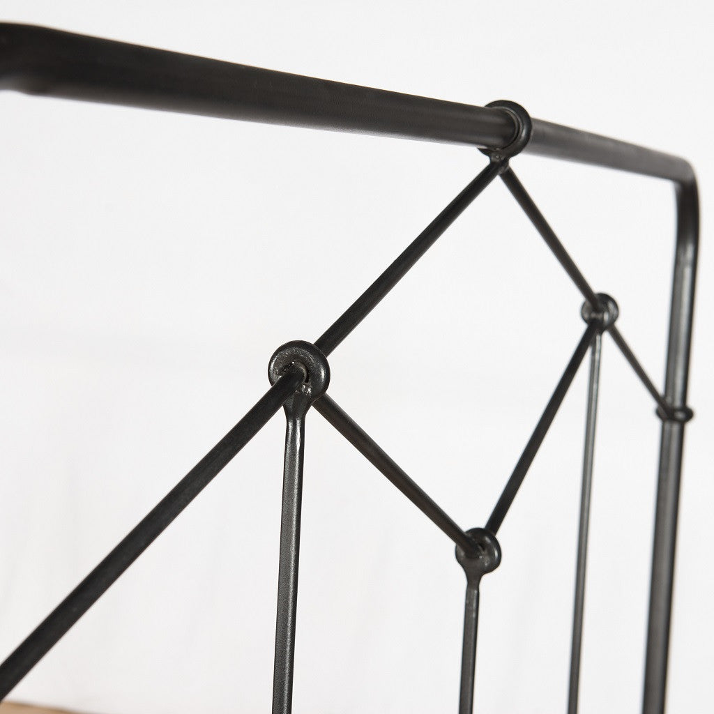 Piper Vintage Black Metal Queen Beds