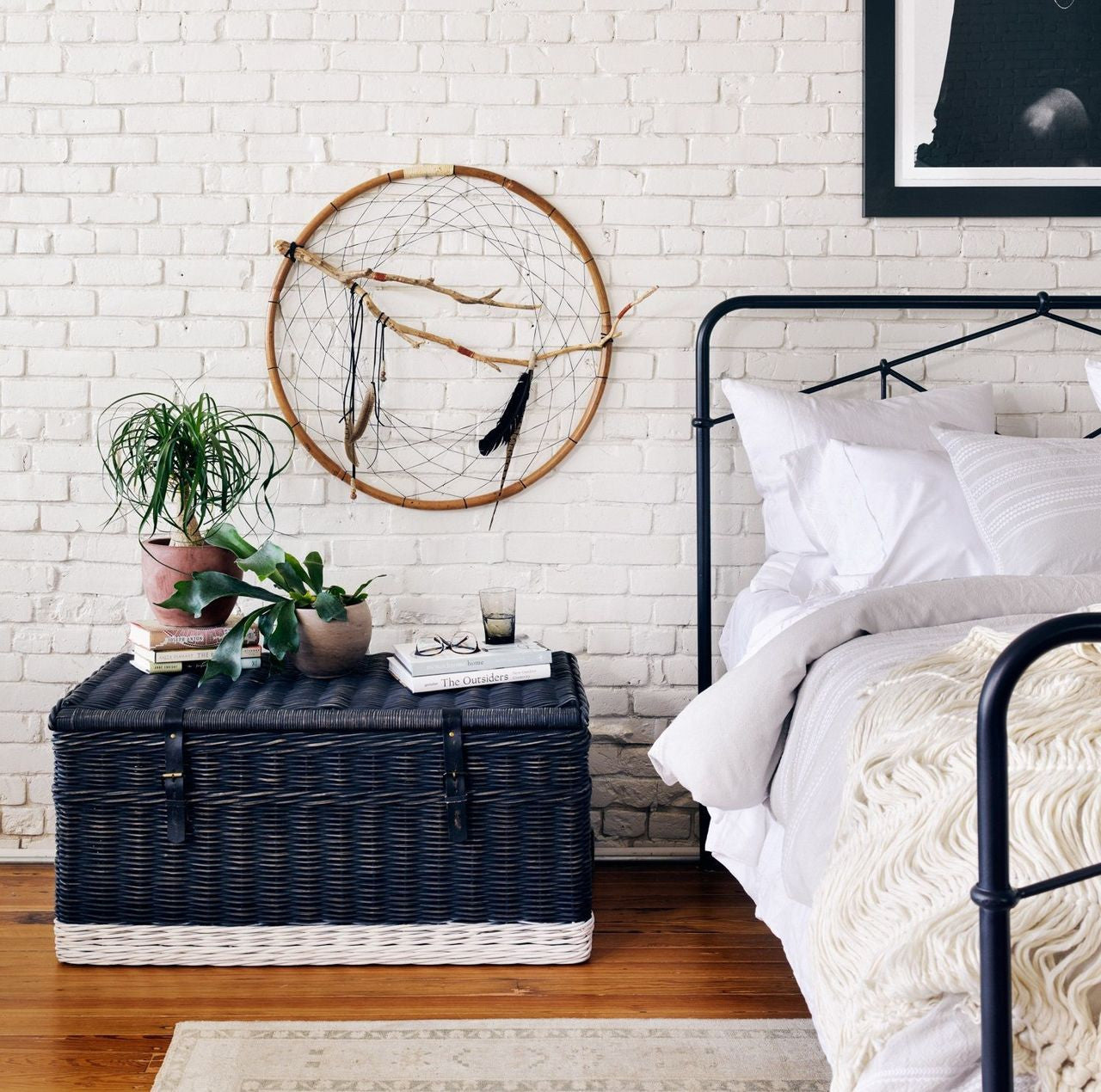 Piper Vintage Black Metal Queen Beds