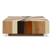 Sun Coffee Table Mixed by Urbia - front view