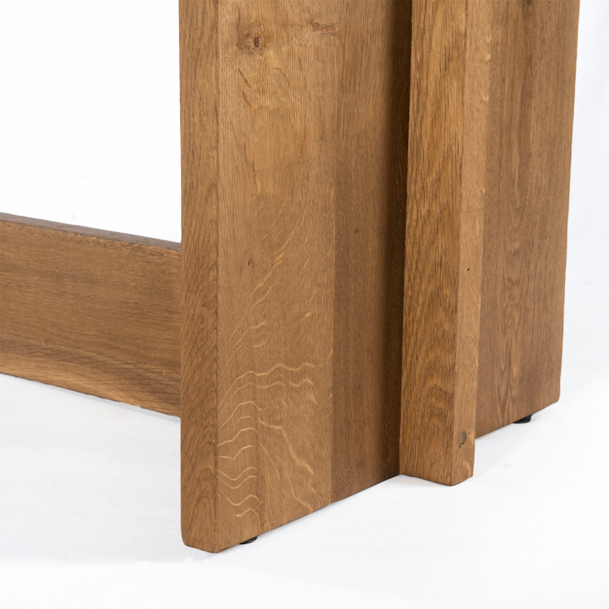 Erie Oak Wood Modern Trestle Counter Table 72"