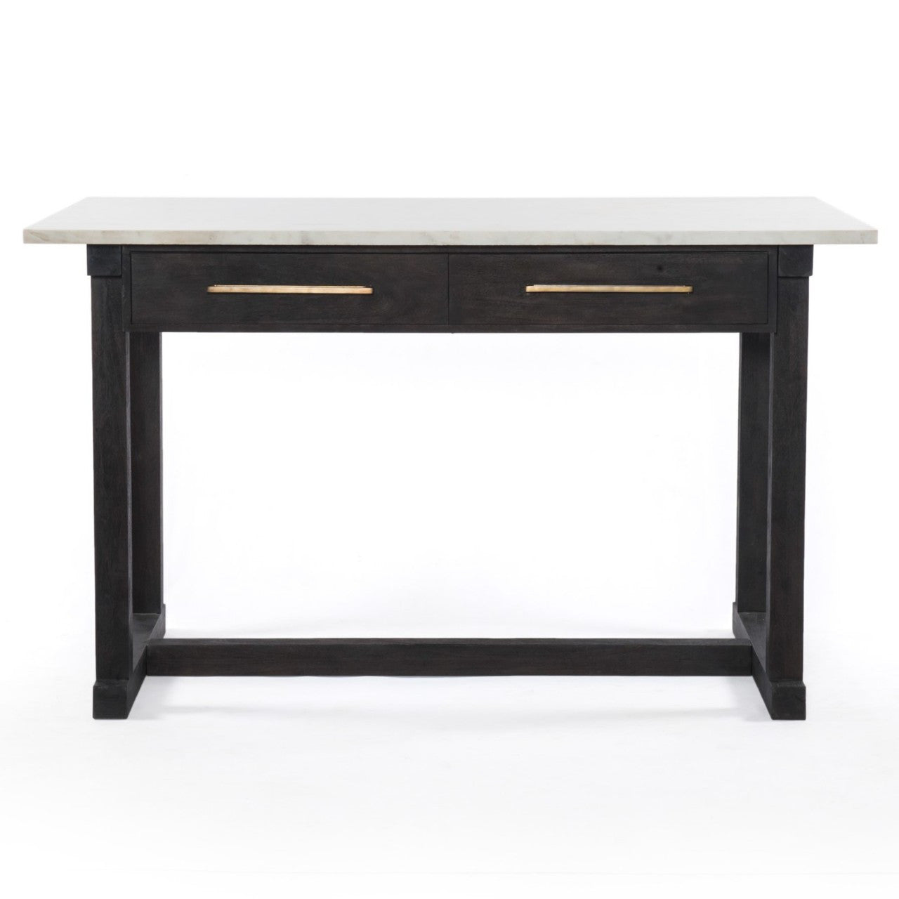 Cayson French Country Marble Top Kitchen Island