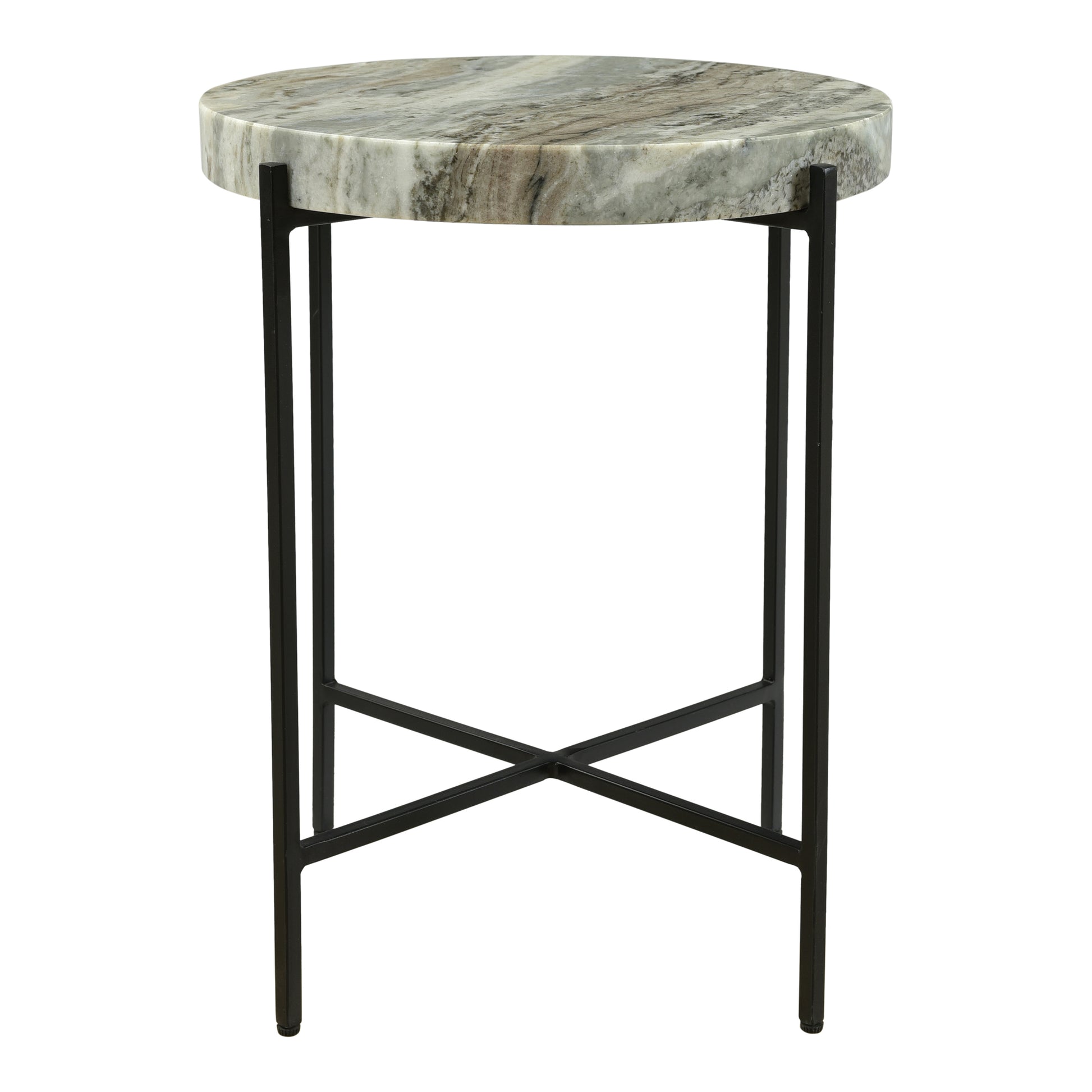 Cirque Accent Table Light Brown by Moe's Home Collection