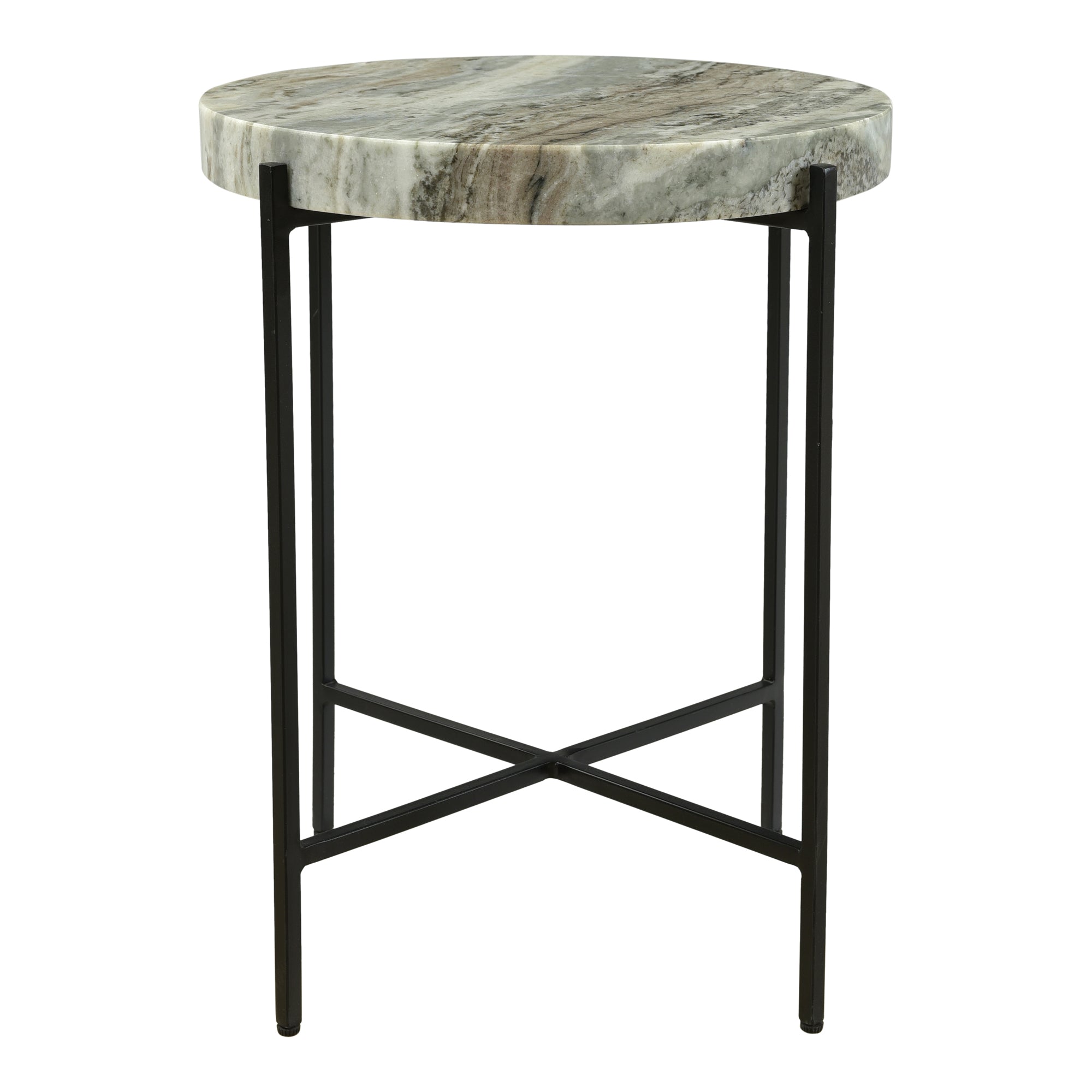 Cirque Accent Table Light Brown by Moe's Home Collection