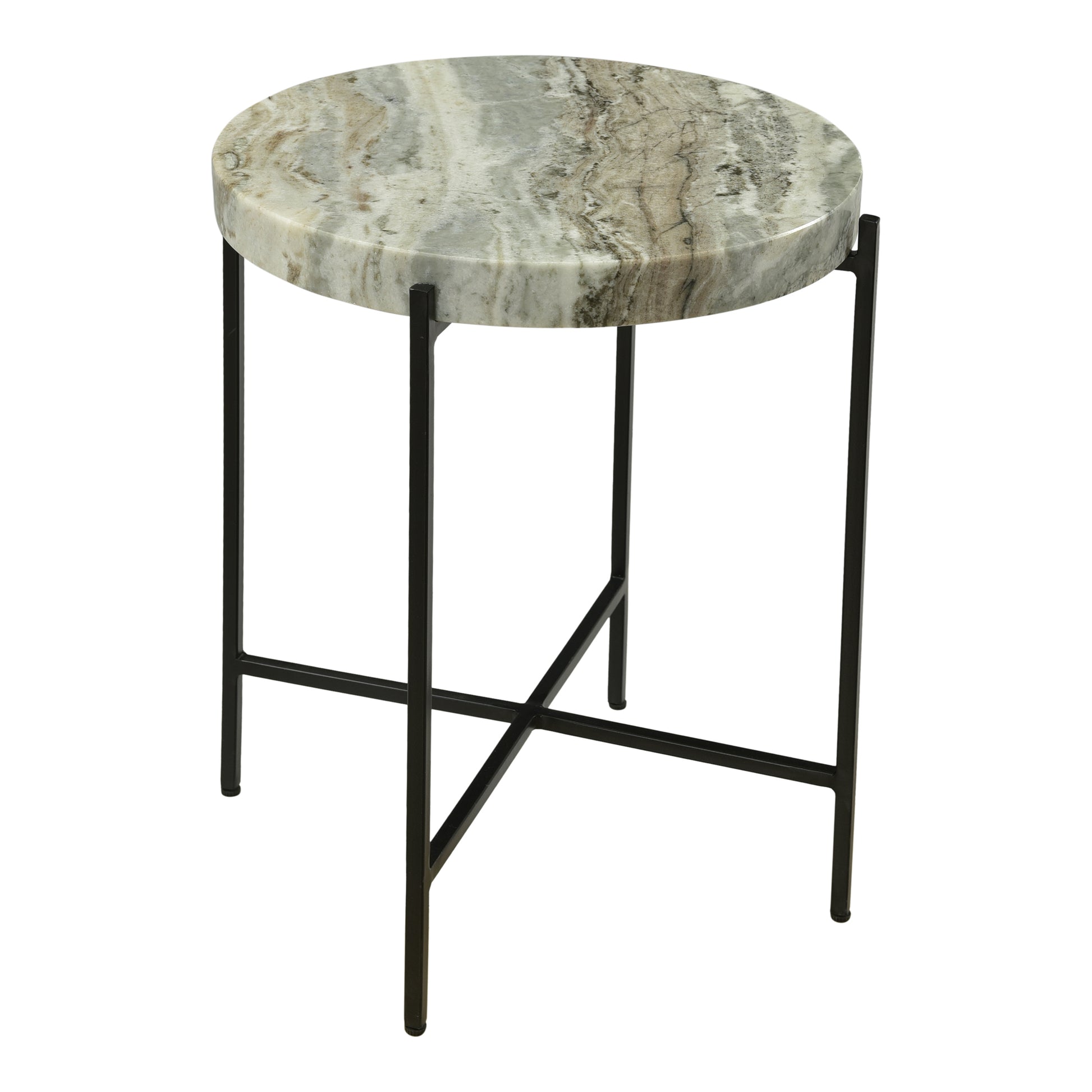 Cirque Accent Table Light Brown by Moe's Home Collection - view 3