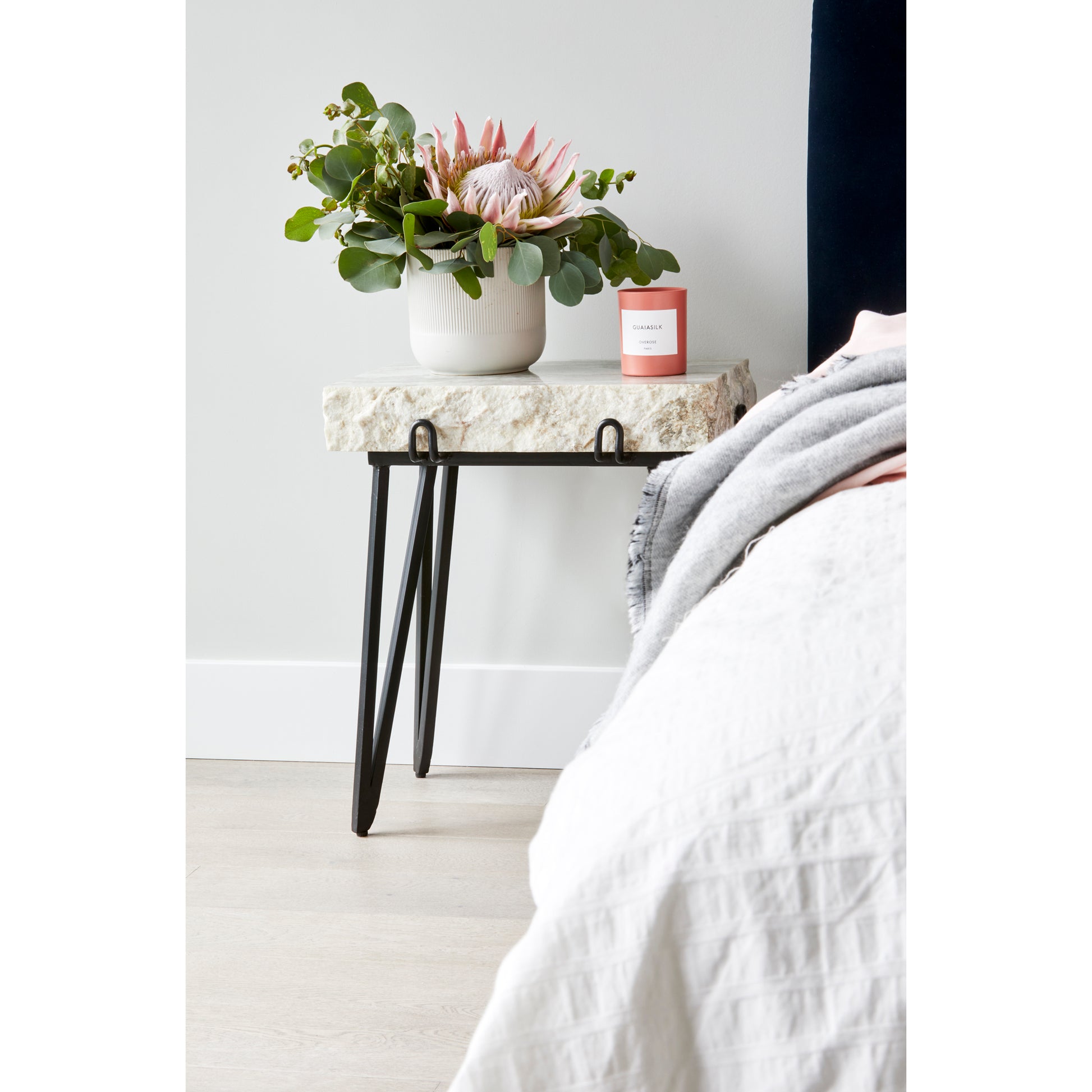 Alpert Accent Table Light Brown by Moe's Home Collection - view 2