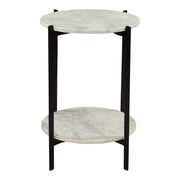 Melanie Accent Table White by Moe's Home Collection