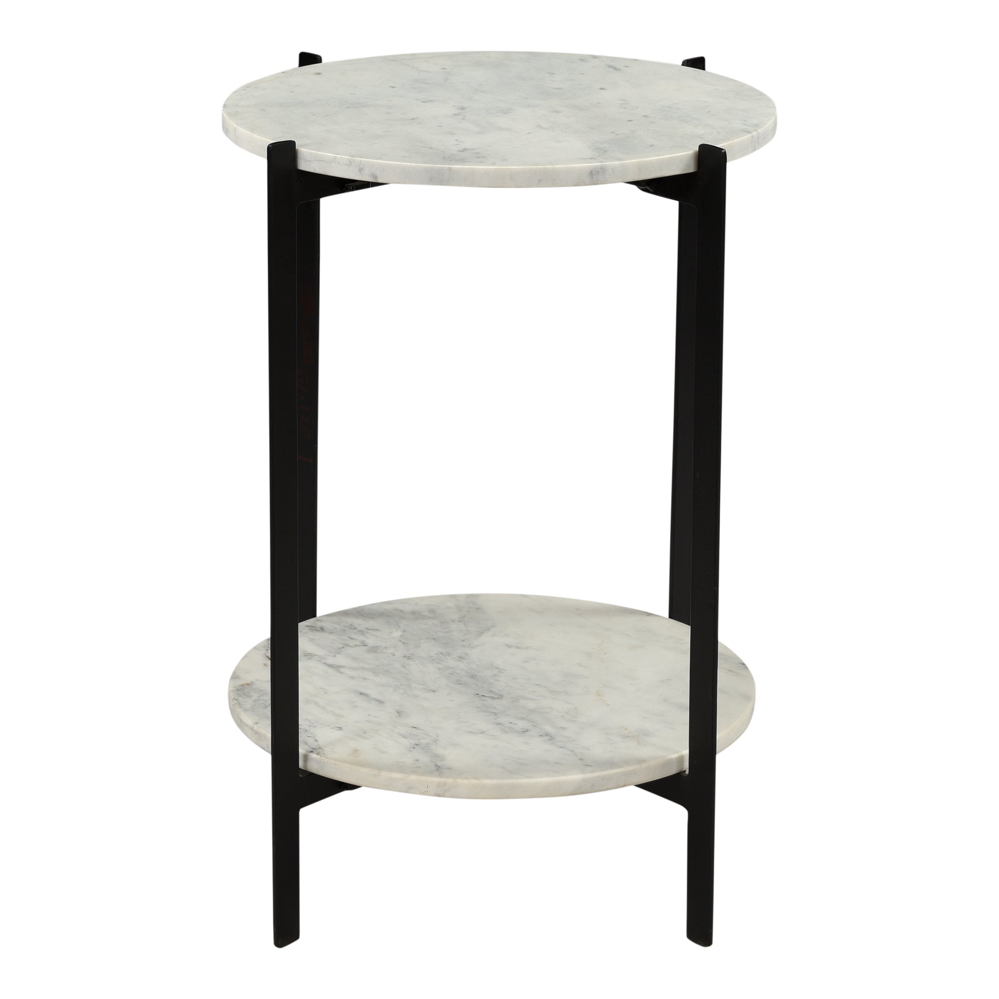 Melanie Accent Table White by Moe's Home Collection