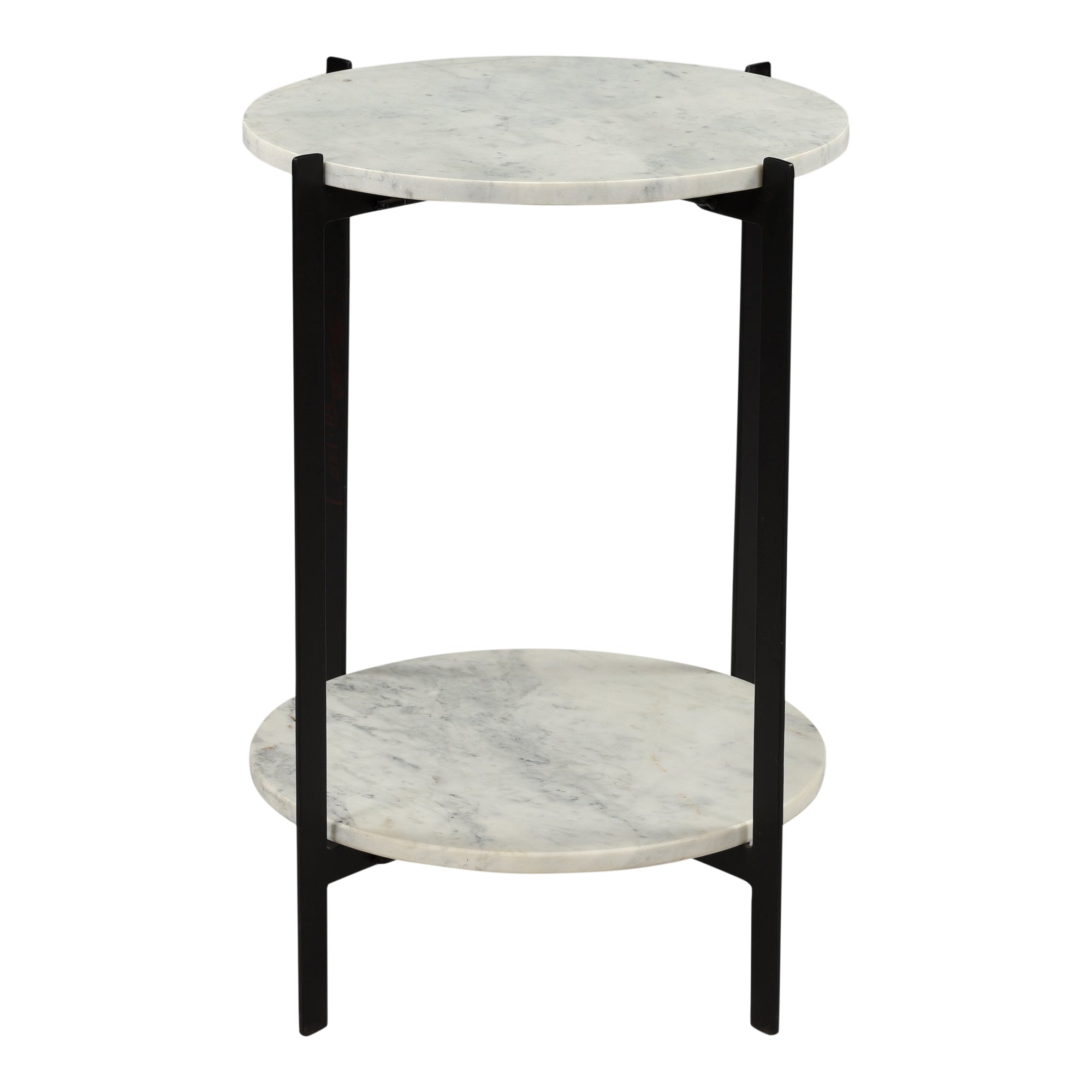 Melanie Accent Table White by Moe's Home Collection