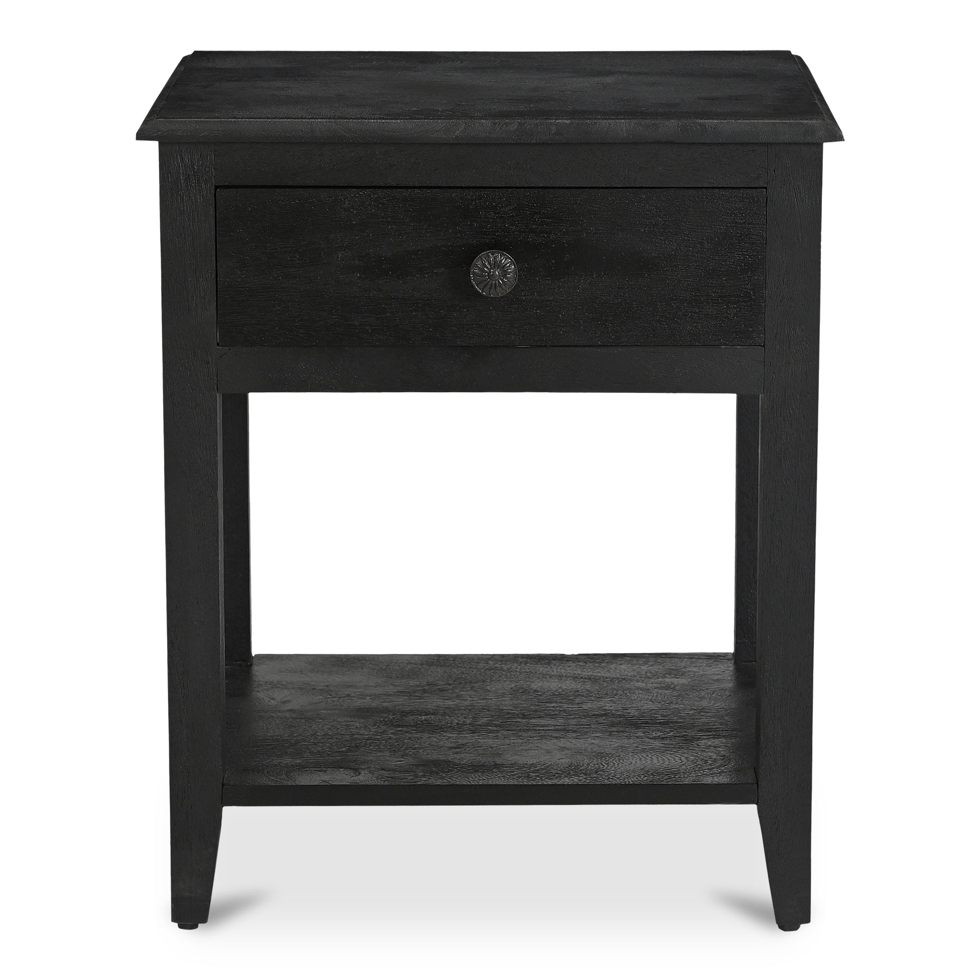Corrine Nightstand Antique Black by Moe's Home Collection
