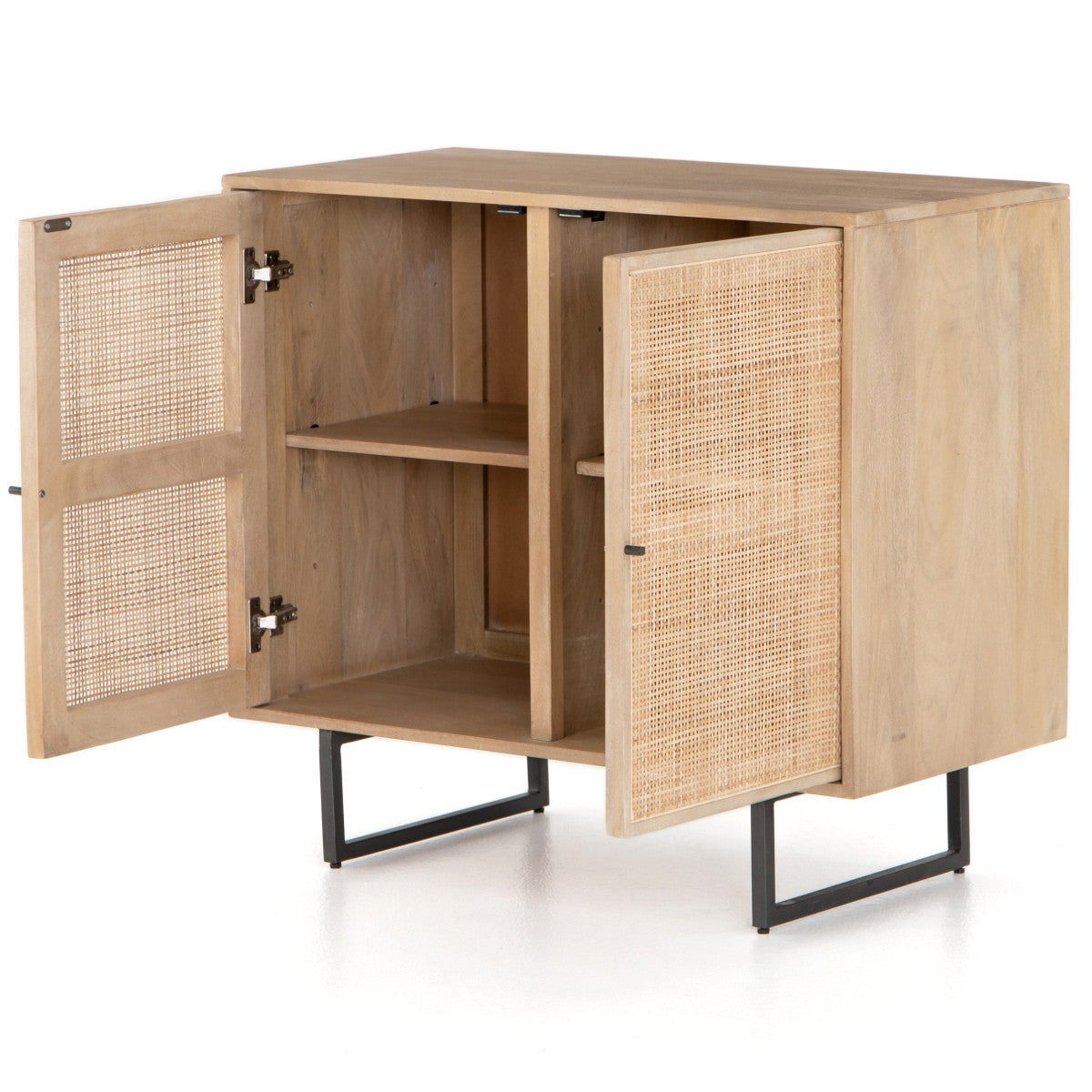 Audrey Woven 2 Door Small Cabinet 35",IPRS-039