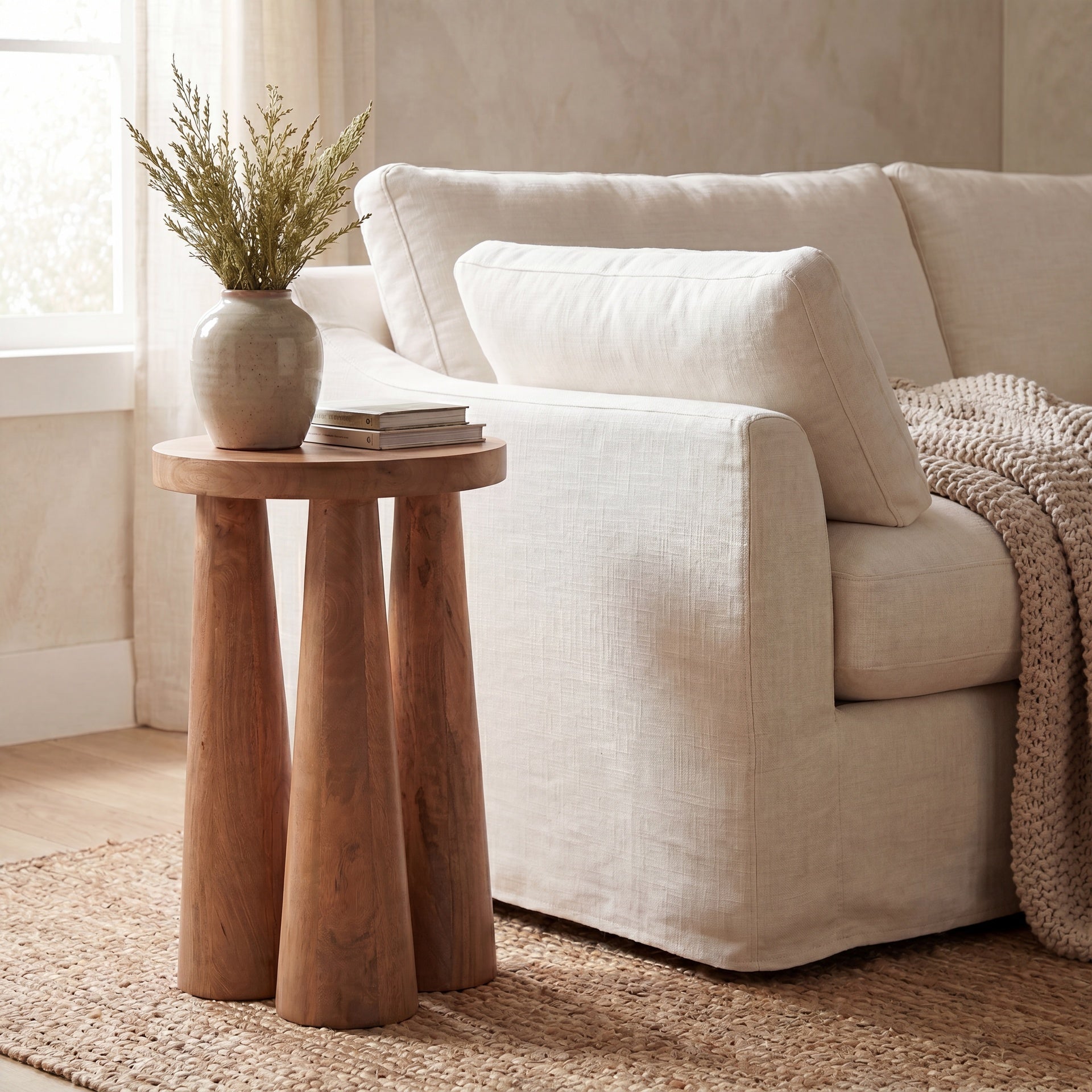 Atria Honey End Table by Urbia