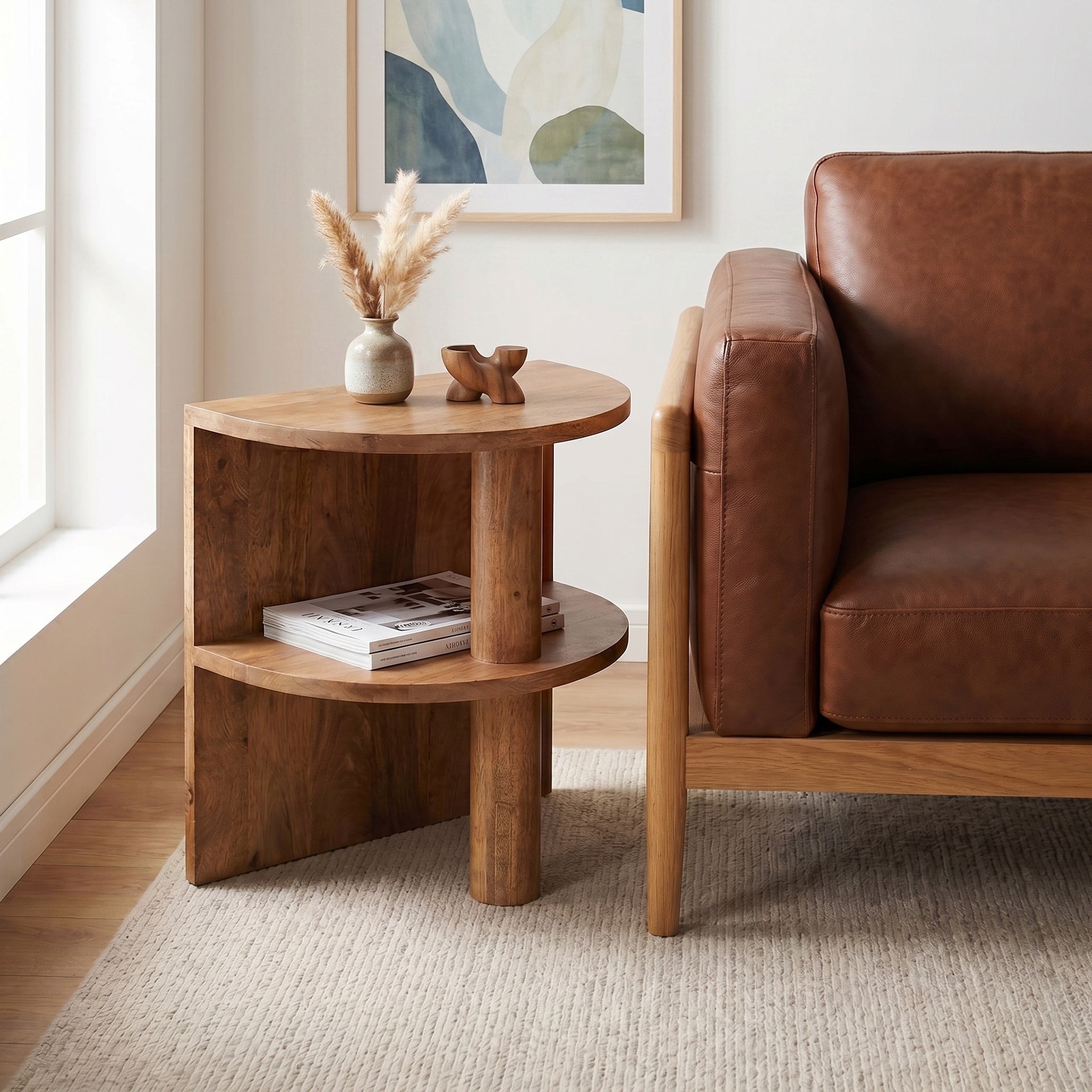 Darwin Honey End Table by Urbia