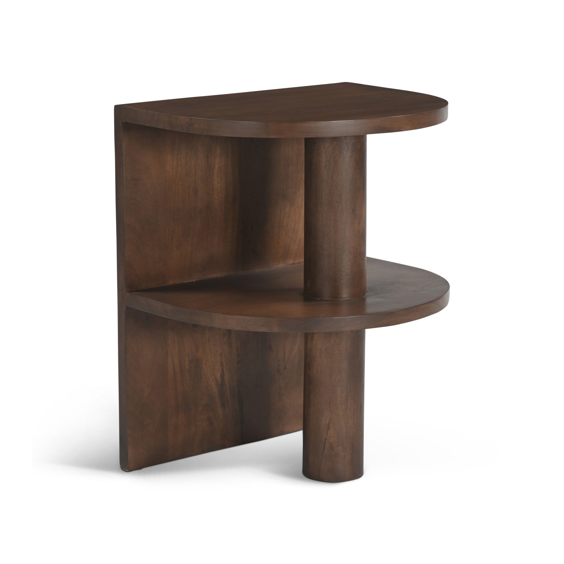 Darwin Walnut End Table by Urbia