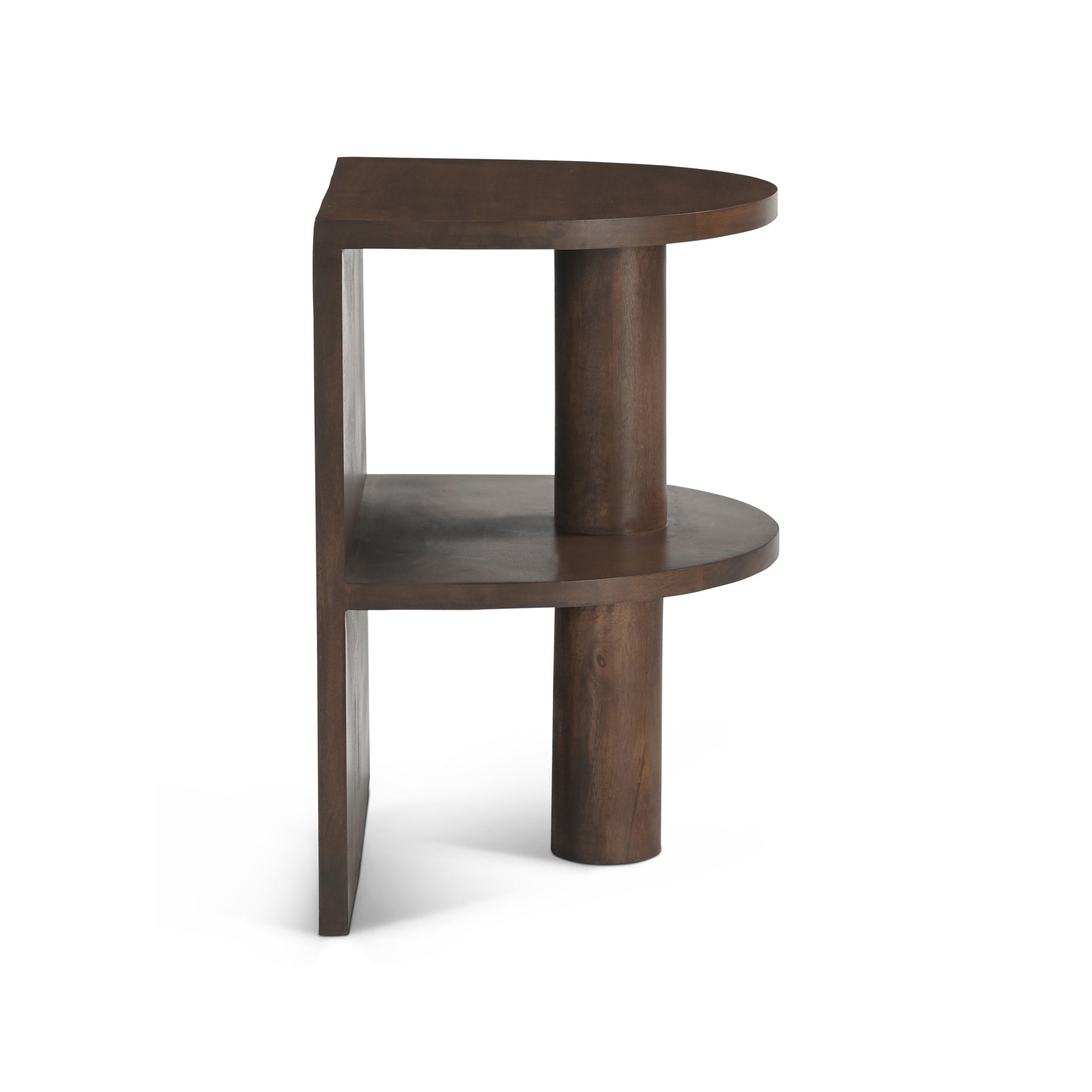 Darwin Walnut End Table by Urbia