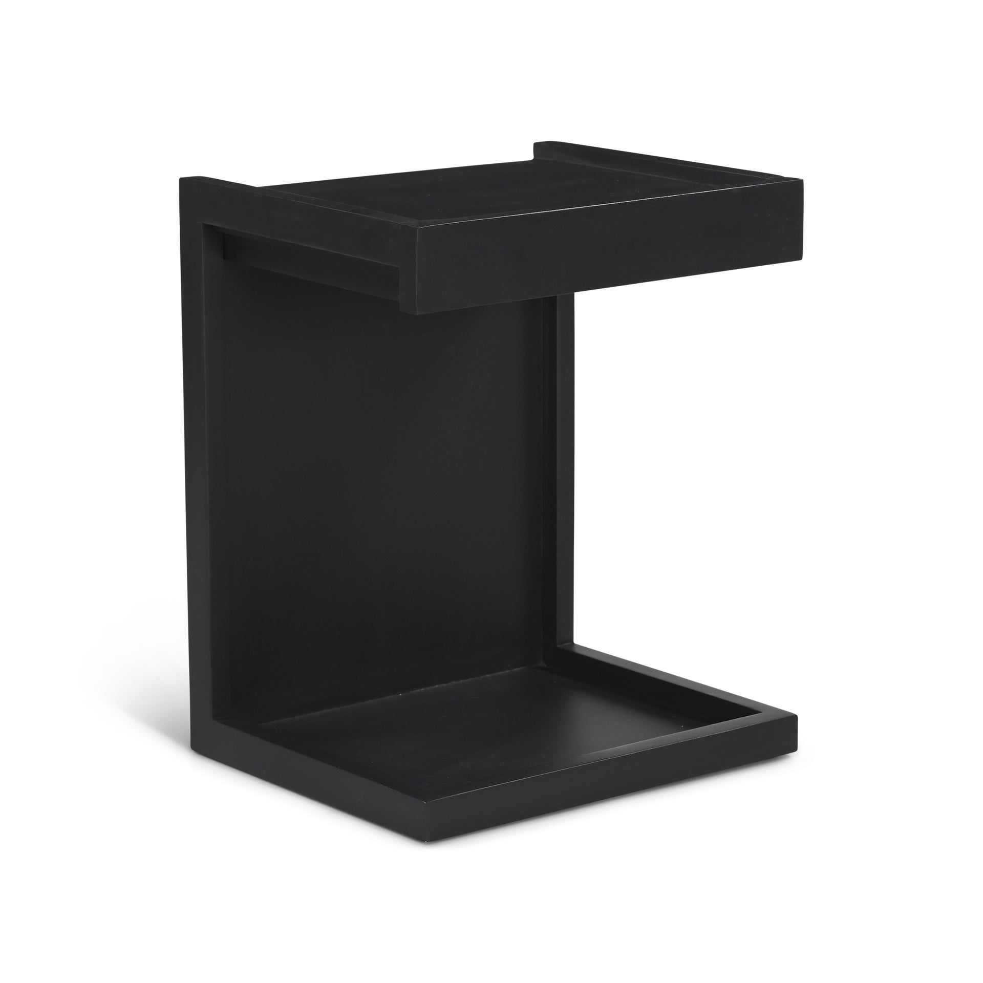 Rivo Black End Table by Urbia