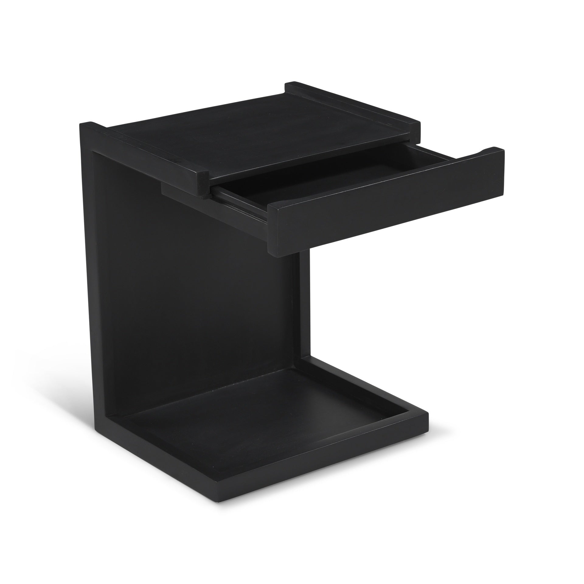 Rivo Black End Table by Urbia