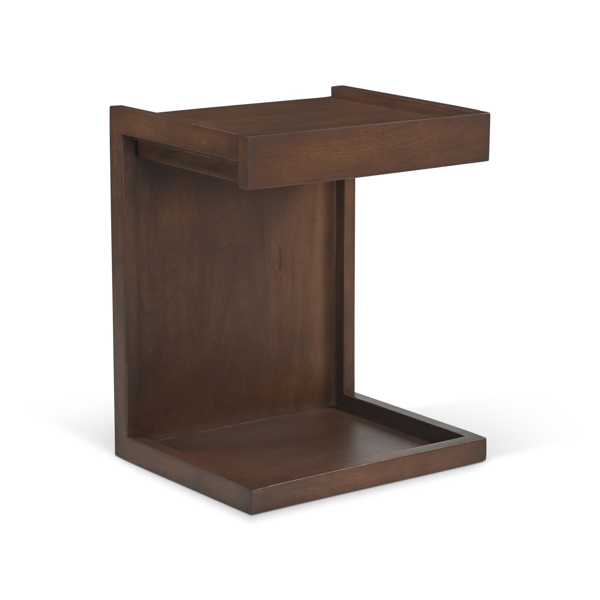 Rivo Walnut End Table by Urbia