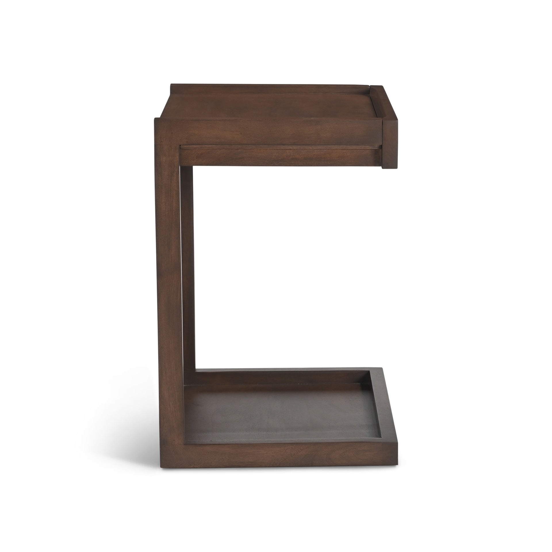 Rivo Walnut End Table by Urbia