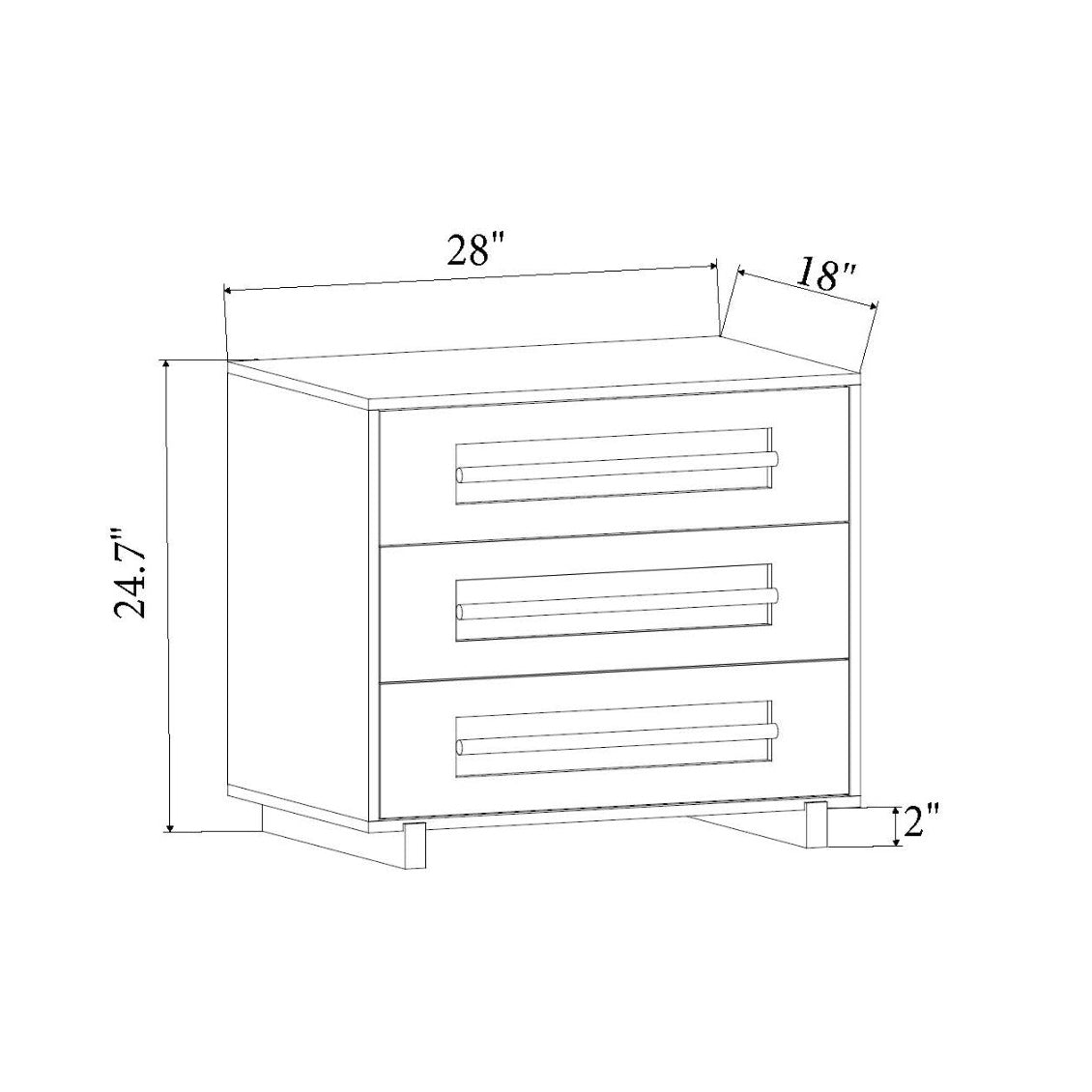 Veston Nightstand by Urbia