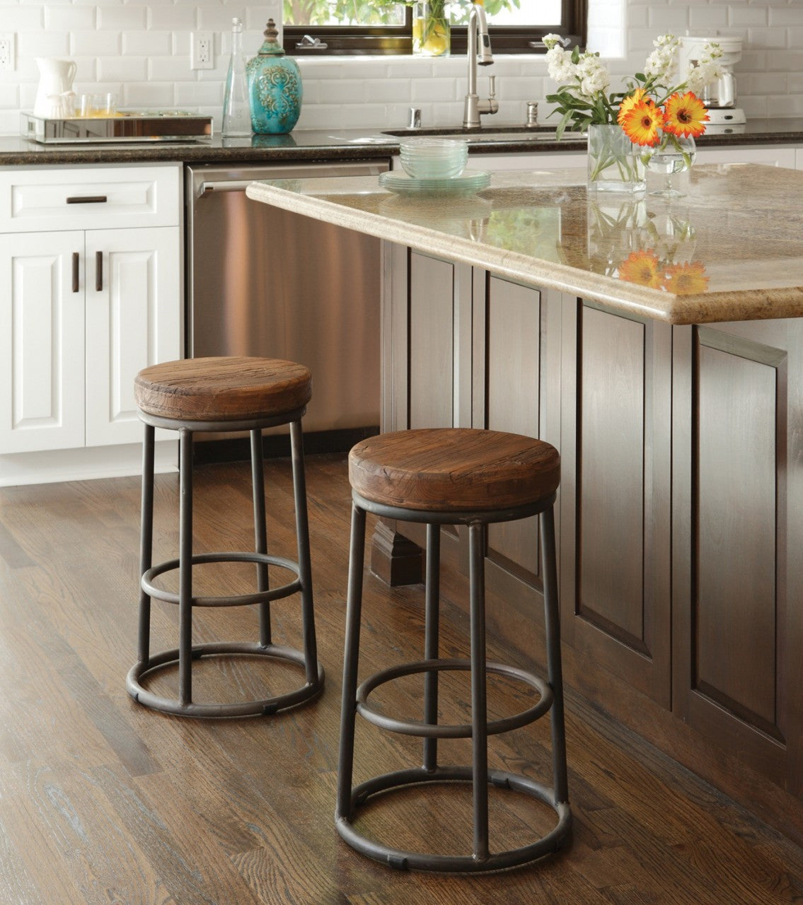 Industrial Rustic Barstool
