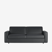 Carnell Leather Queen Sleeper Sofa with Standard Arms by Innovation Living at ZIN Home