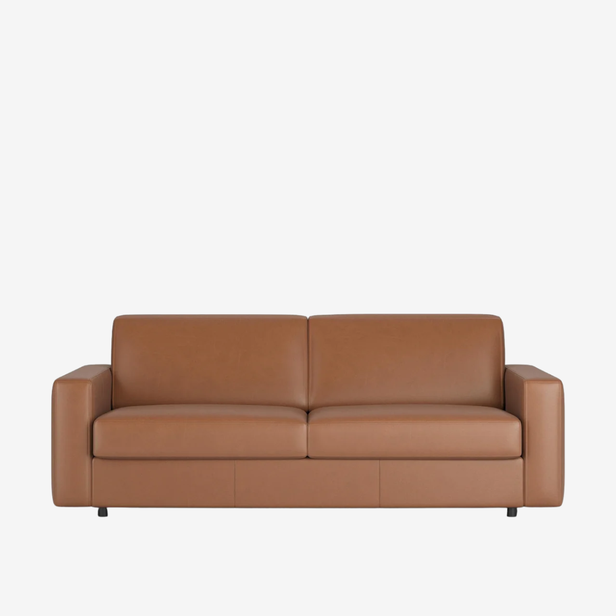 Carnell Leather Queen Sleeper Sofa with Standard Arms by Innovation Living at ZIN Home