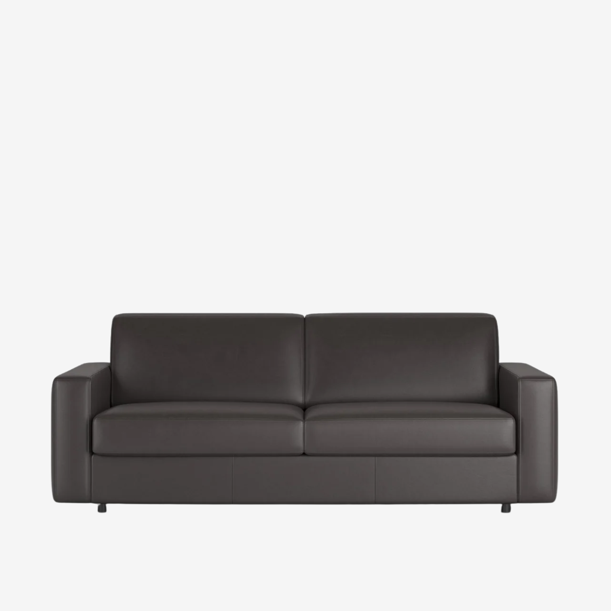 Carnell Leather Queen Sleeper Sofa with Standard Arms by Innovation Living at ZIN Home